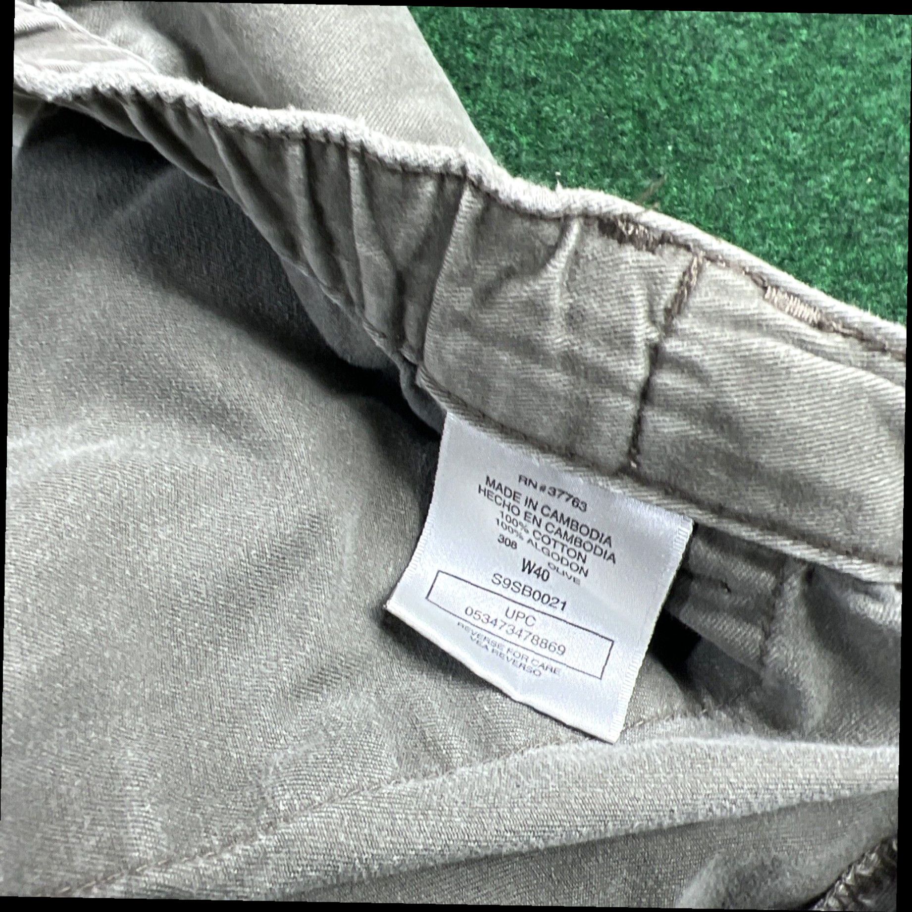 Savane Savane Cargo Shorts Mens 40 Measured 38 Faded Green Hiking Fishing Outdoors Size US 38 / EU 54 - 6 Thumbnail
