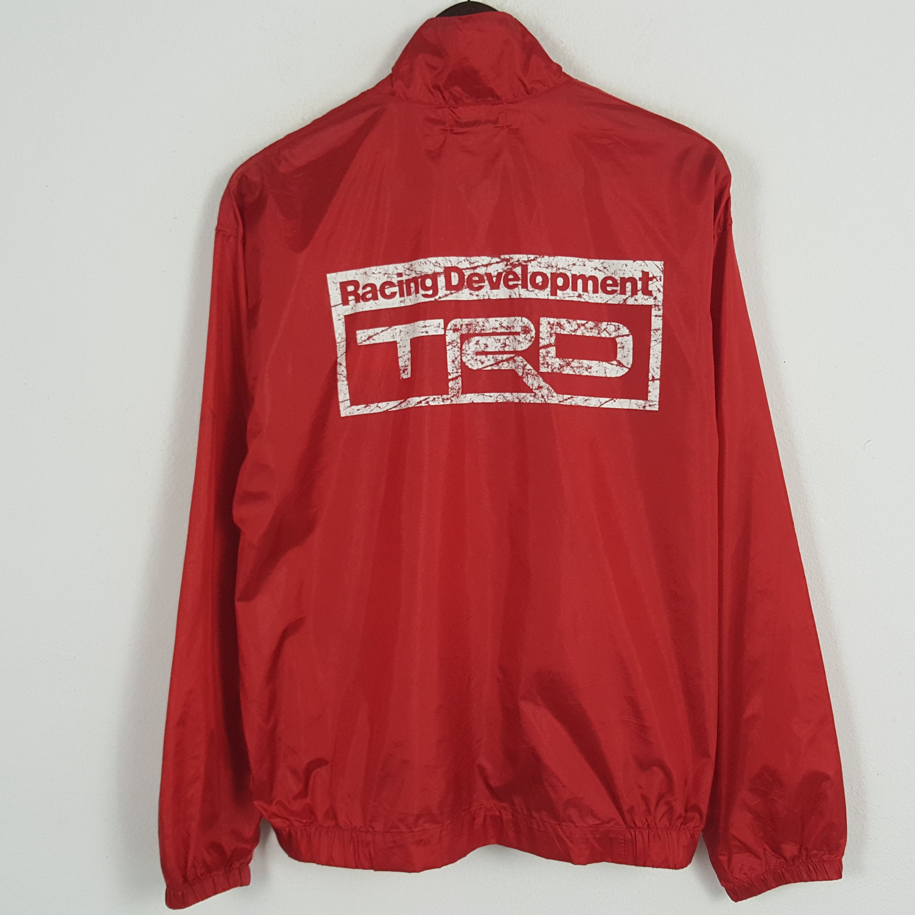 Vintage Vintage TRD Racing Development Windbreaker Zipper Jacket Size US L / EU 52-54 / 3 - 1 Thumbnail
