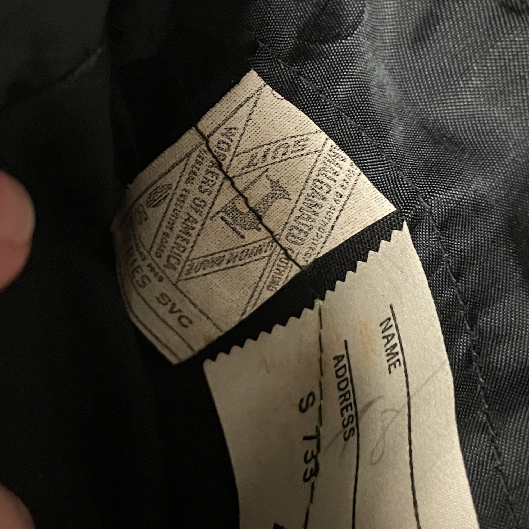 After Six Vtg After Six Black TUX Sport Coat TUXEDO Formal Jacket Size 44R - 6 Thumbnail