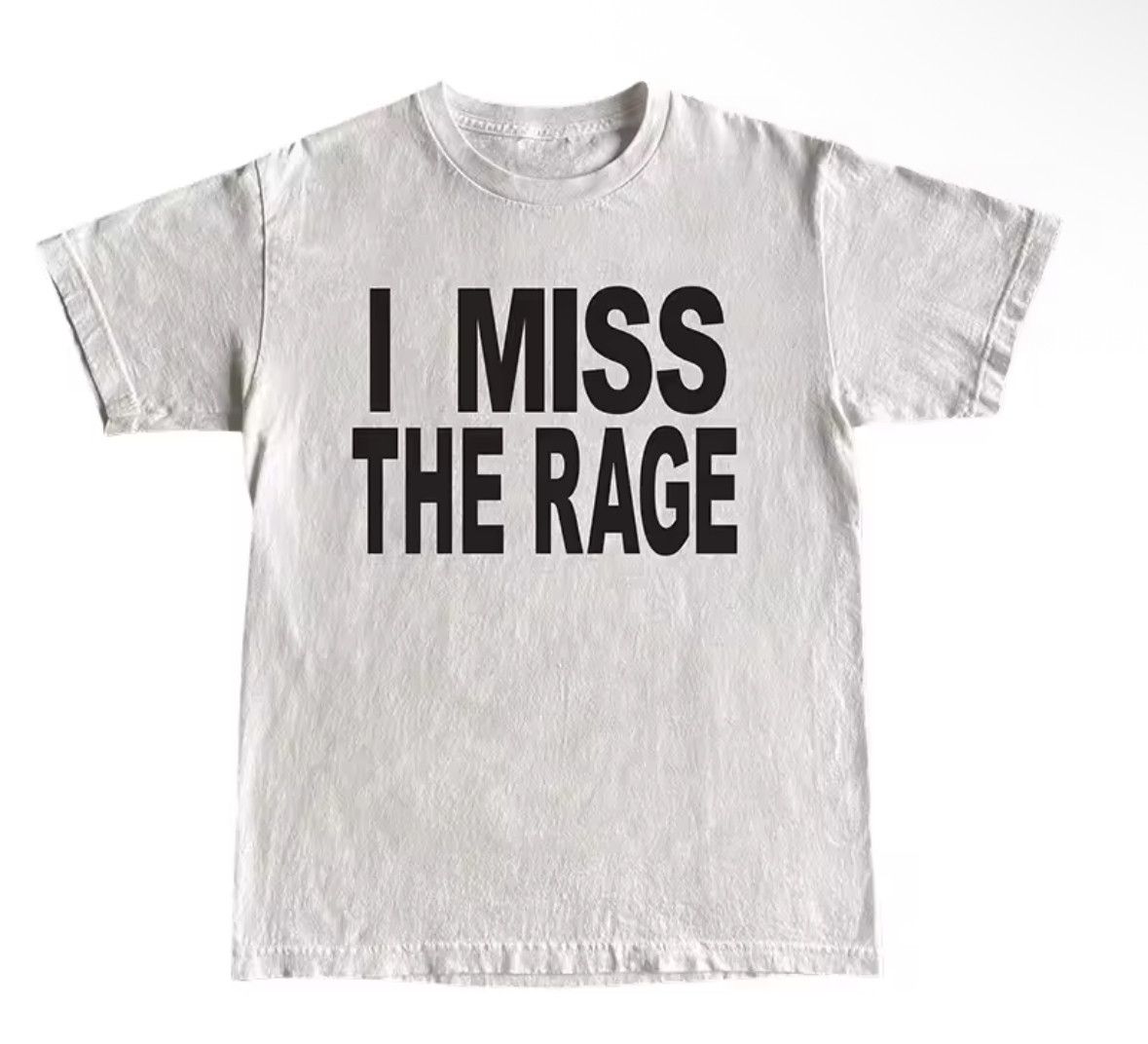 Other Street Classic Y2K I Miss The Rage Letter Style T-Shirt Size US M / EU 48-50 / 2 - 1 Thumbnail