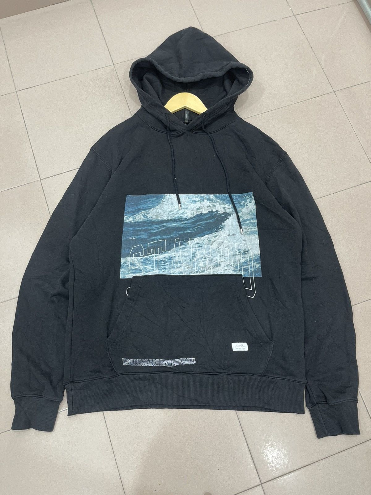 Stampd Stampd 20ss Wave Hoodie Size US XL / EU 56 / 4 - 10 Thumbnail