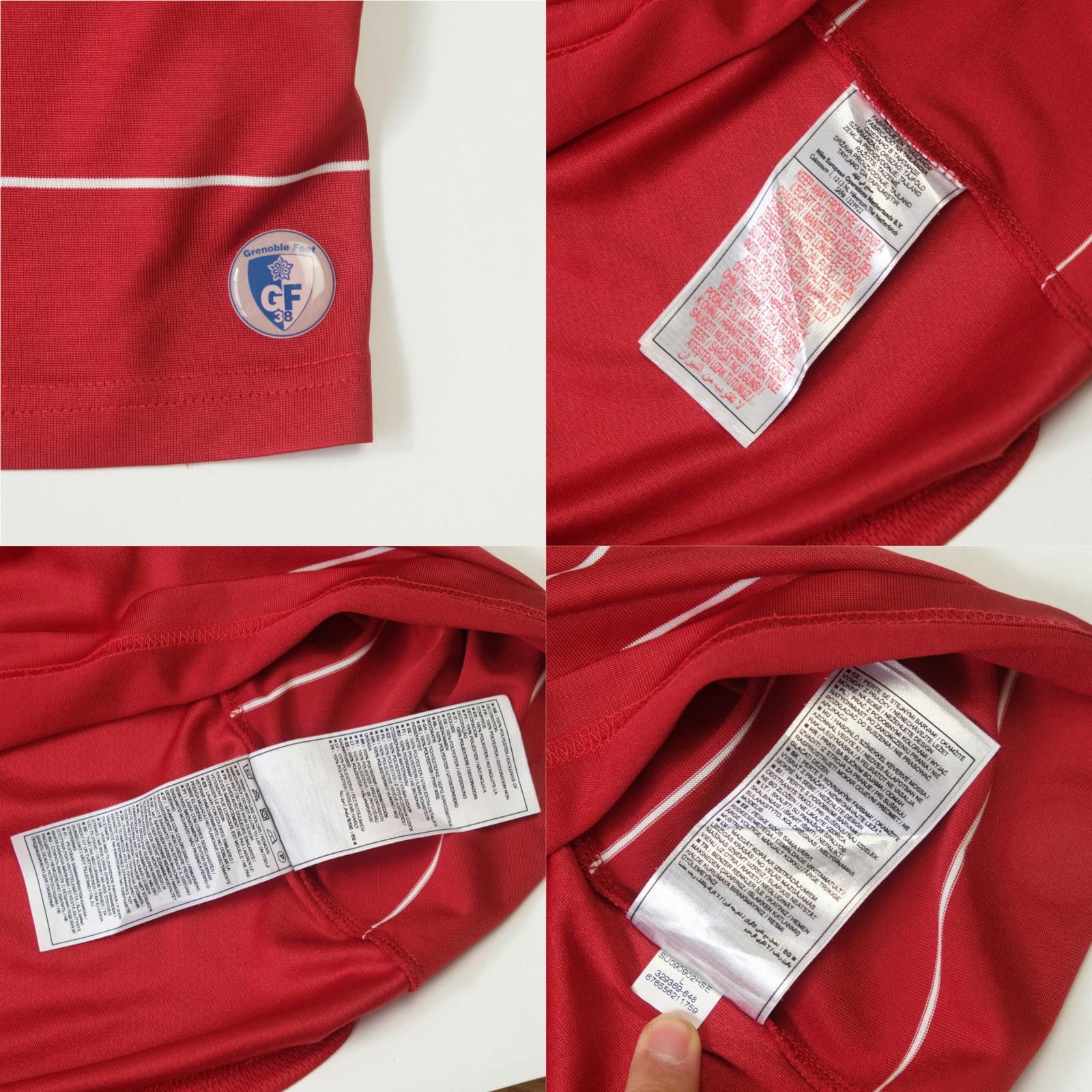 Nike 2009/2010 Grenoble Foot Away Shirt (L) Size US L / EU 52-54 / 3 - 5 Thumbnail