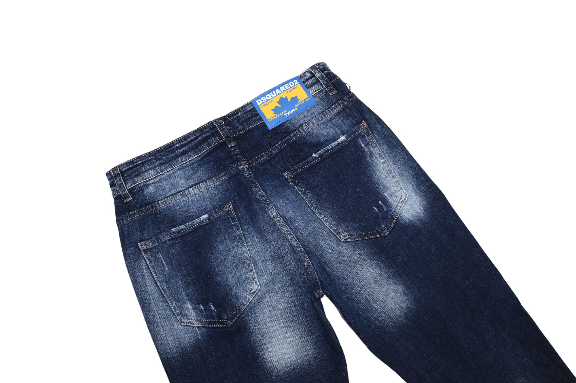 Dsquared2 Dsquared2 Limited Edition Twins Slim Splash Faded Jeans Size US 32 / EU 48 - 8 Thumbnail