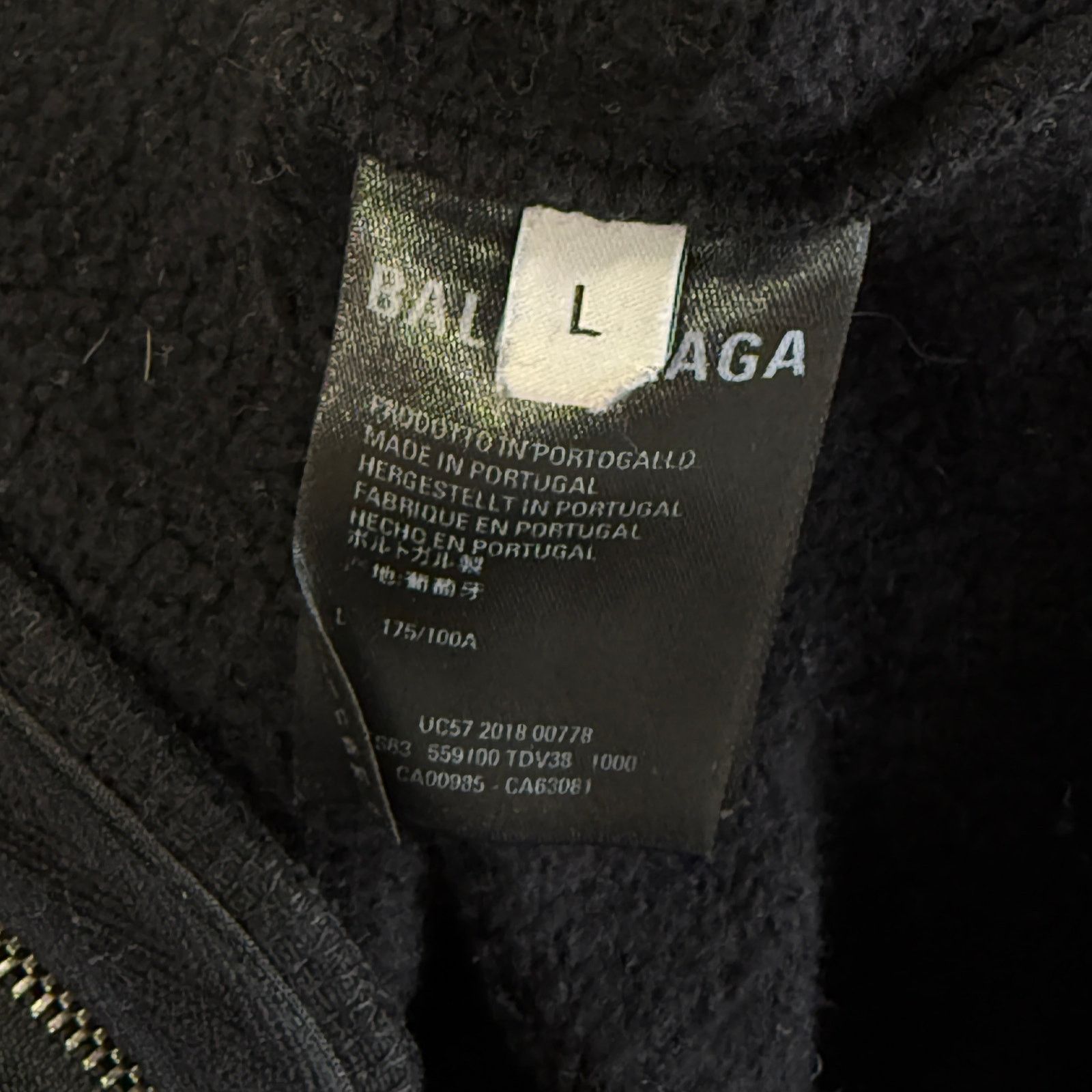 Balenciaga Balenciaga SpeedHunters Oversized Zip-Up Hoodie Size L Size US L / EU 52-54 / 3 - 6 Thumbnail