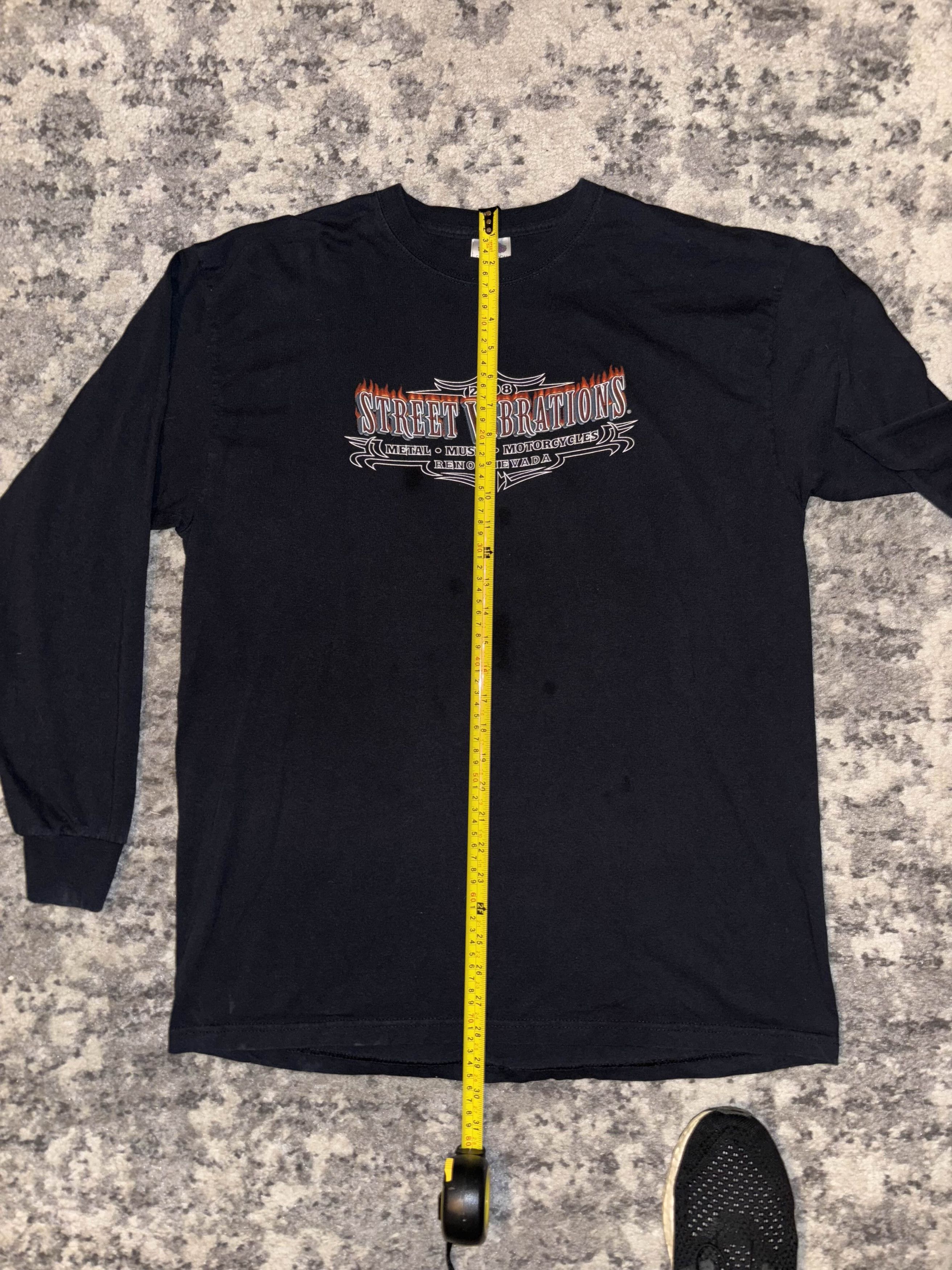 Harley Davidson 2000s Street Vibrations Motorcycles Reno Shirt Size US XL / EU 56 / 4 - 5 Thumbnail