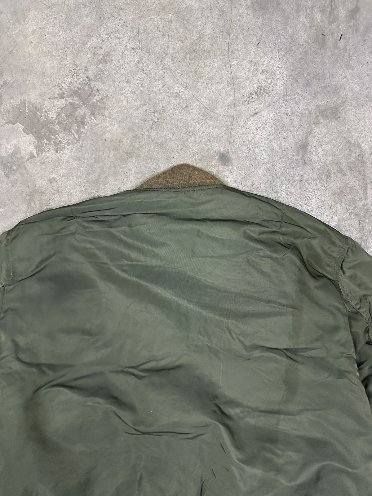 Vintage Vintage 70s MA-1 Us Air Force Flight Jacket Size US M / EU 48-50 / 2 - 10 Thumbnail