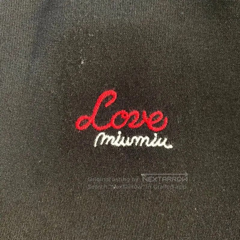 Miu Miu Miu Miu Black Cotton Men's Hoodie . Size US S / EU 44-46 / 1 - 2 Thumbnail