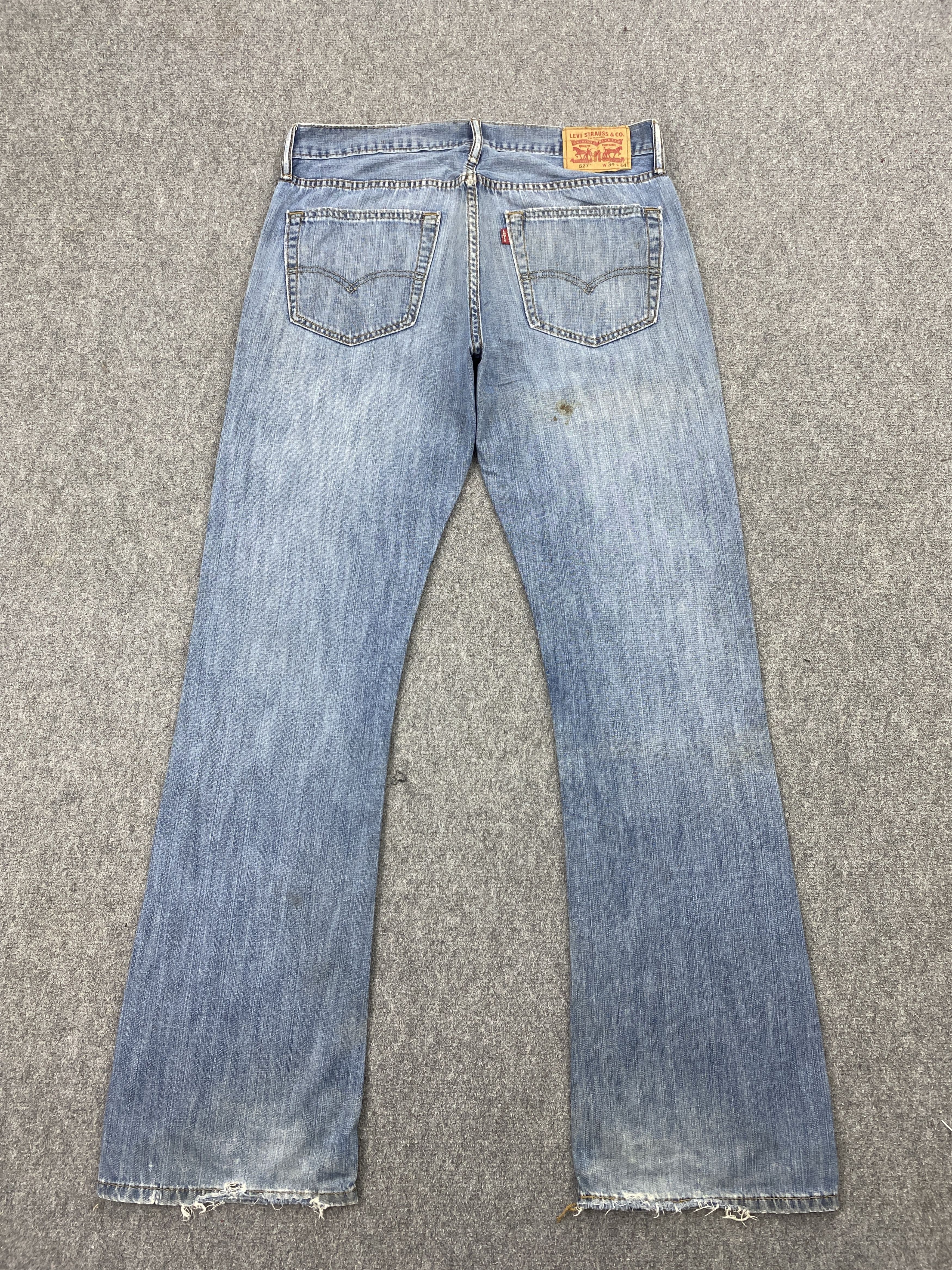 Levi's × Vintage Vintage Levi's 527 Low Bootcut Jeans Size US 34 / EU 50 - 3 Thumbnail