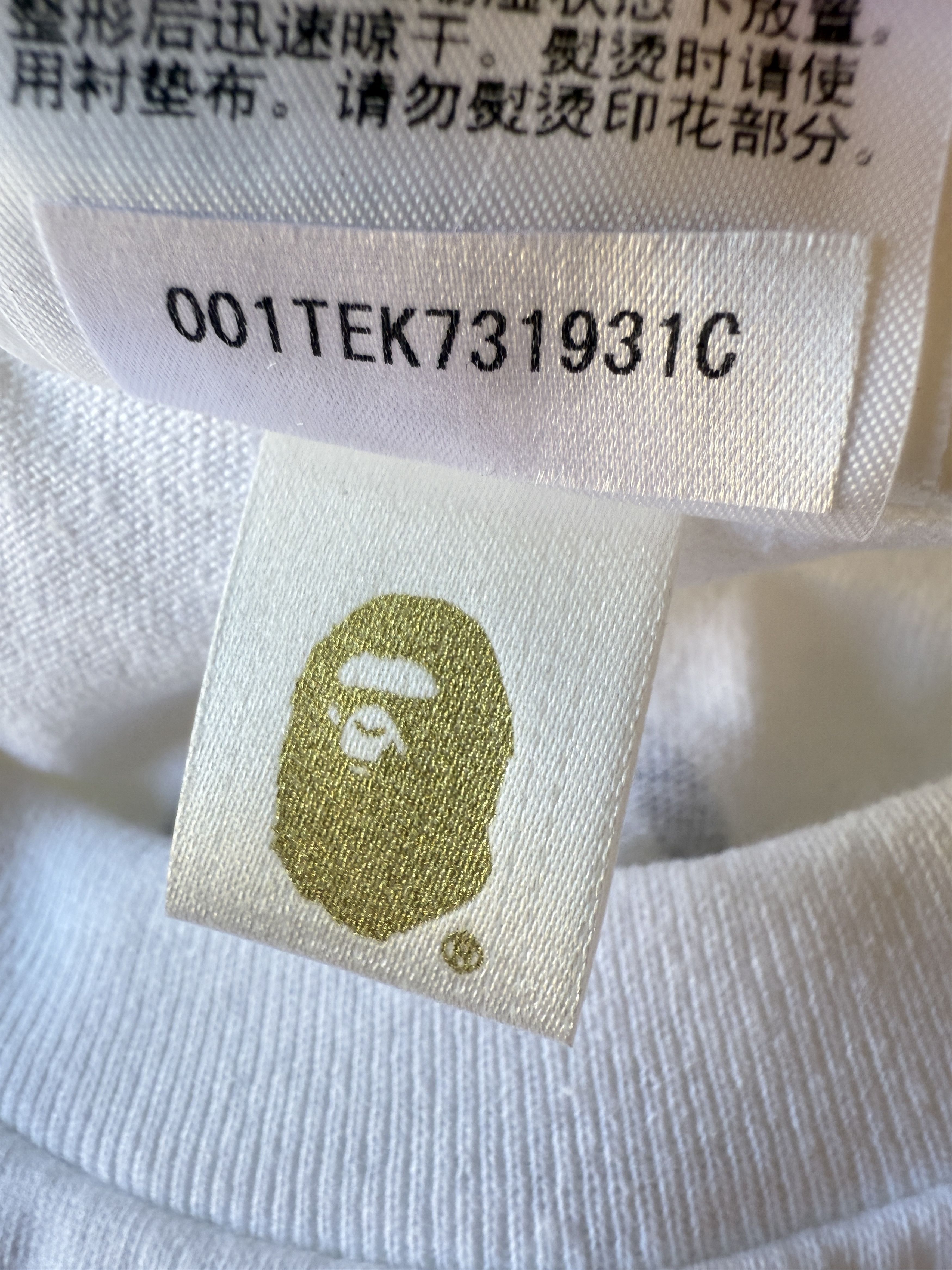 Bape BAPE GALLERY X ゆでたまご TEE Size US M / EU 48-50 / 2 - 9 Thumbnail