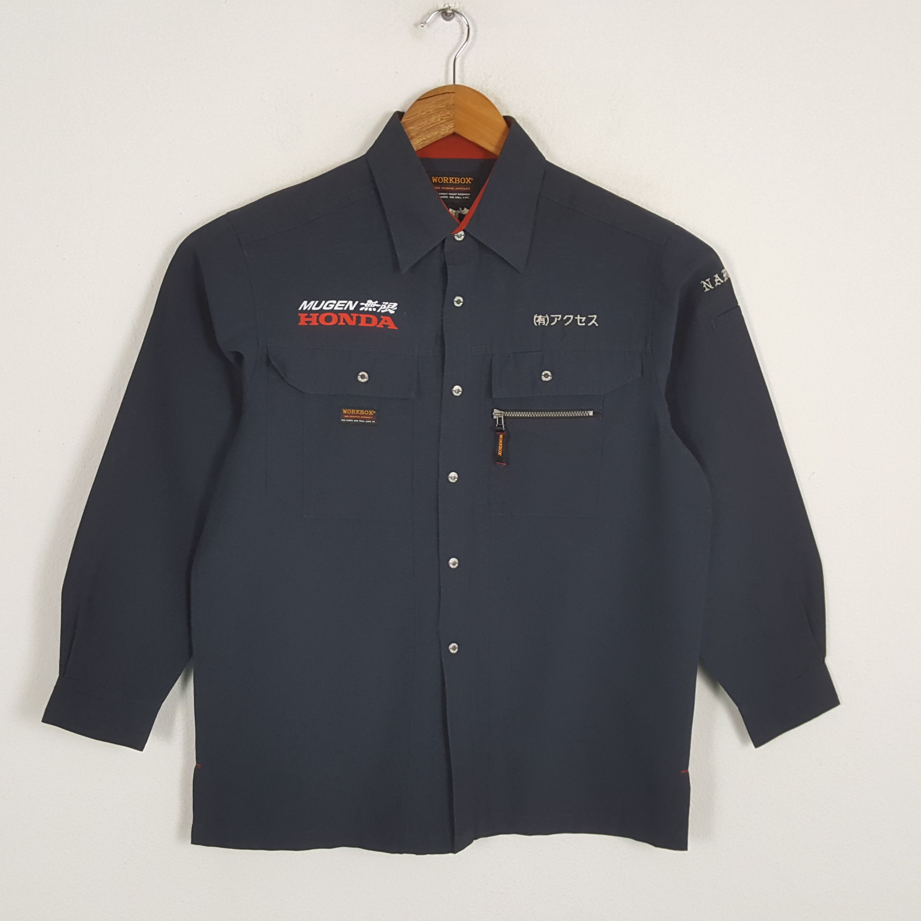 Honda × Vintage Vintage MUGEN HONDA Japanese Racing Custom Shirt Size US M / EU 48-50 / 2 - 3 Thumbnail
