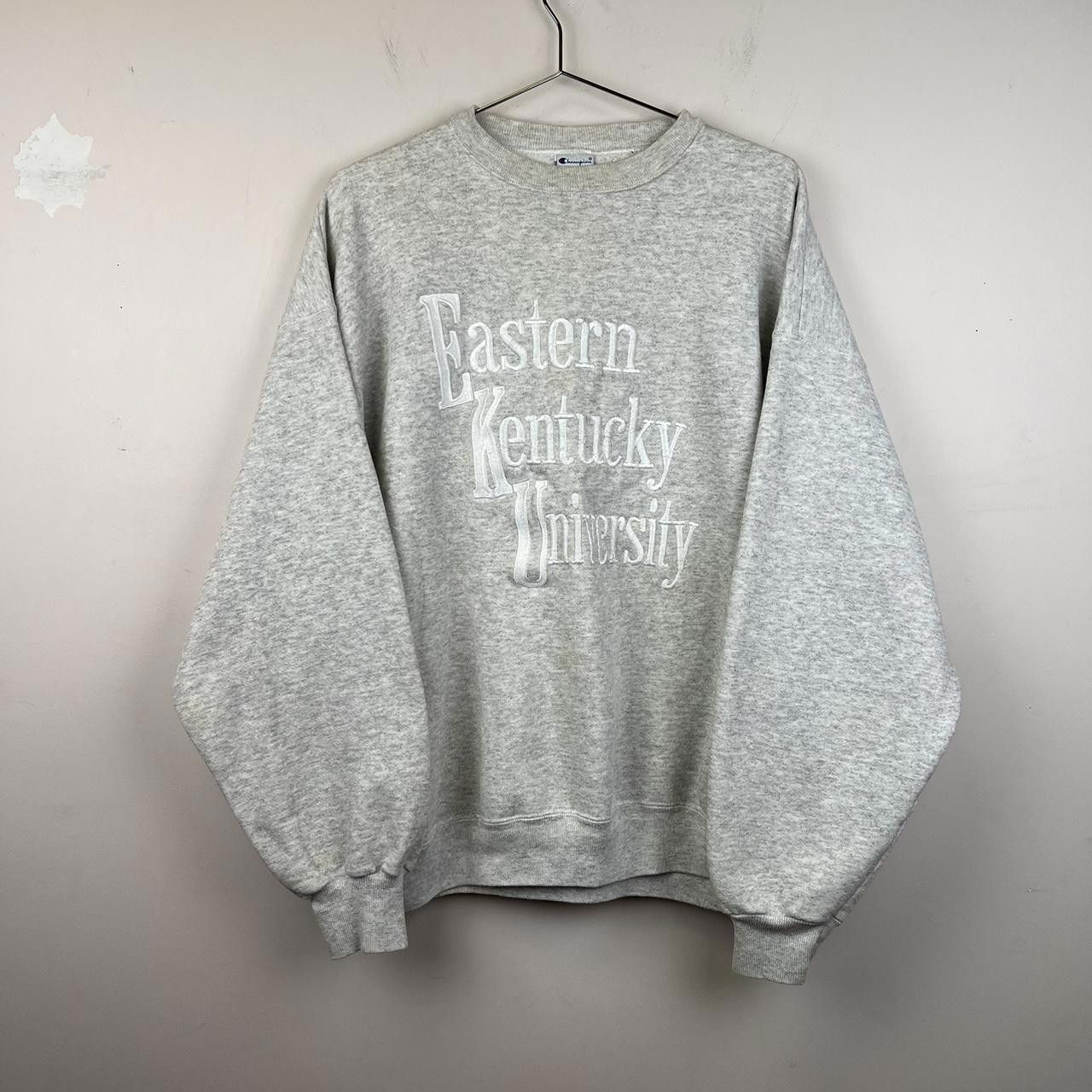 Champion 90s Champion Eastern Kentucky University Sweatshirt Size US XXL / EU 58 / 5 - 1 Thumbnail