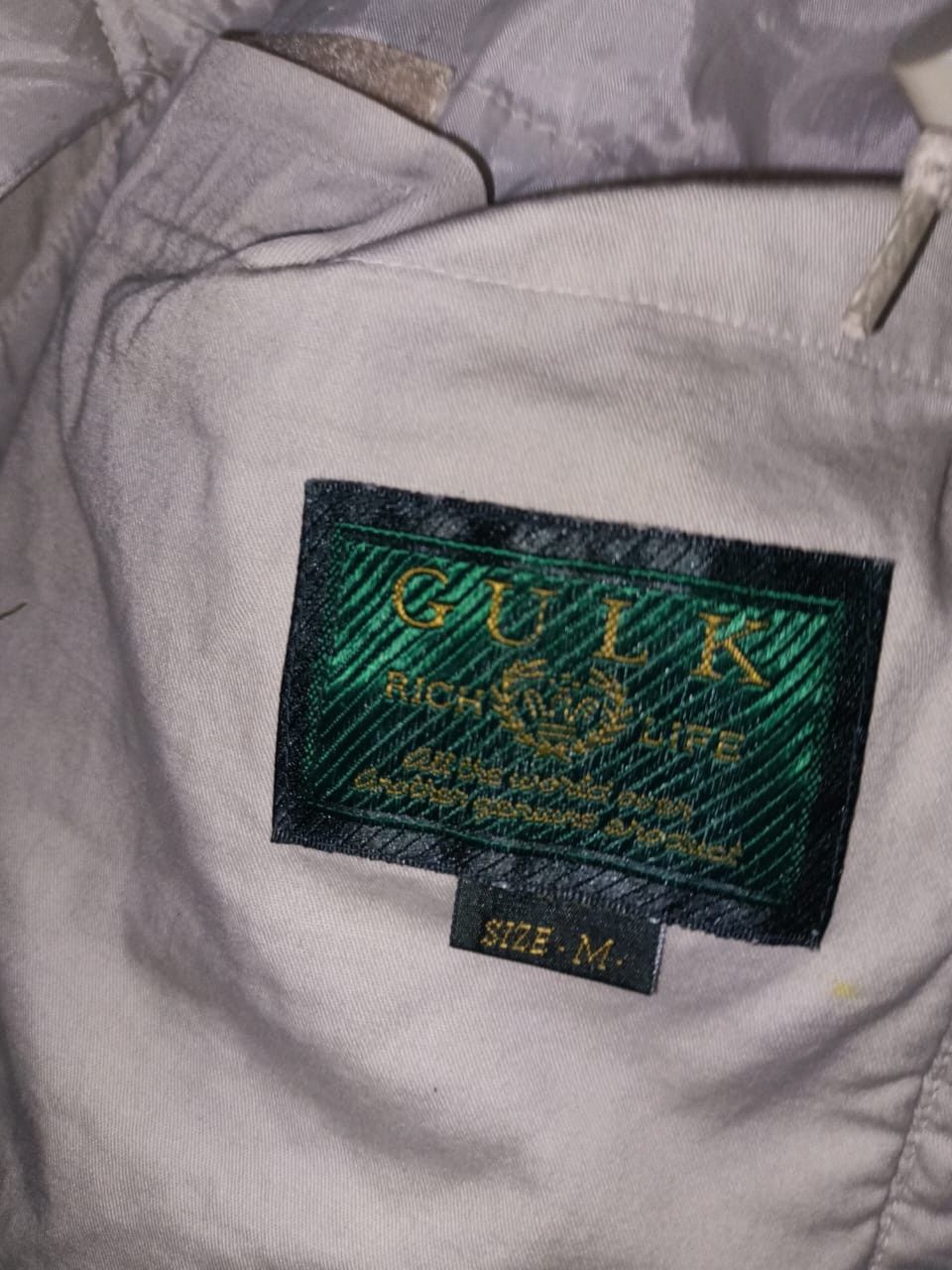 Japanese Brand AUTHENTIC VINTAGE GULK RICE LIFE PARKA JACKETS Size US M / EU 48-50 / 2 - 4 Thumbnail