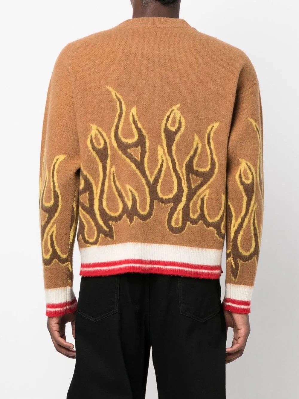 Palm Angels o1y0325 Crewneck Sweater in Multicolor Size US M / EU 48-50 / 2 - 4 Thumbnail