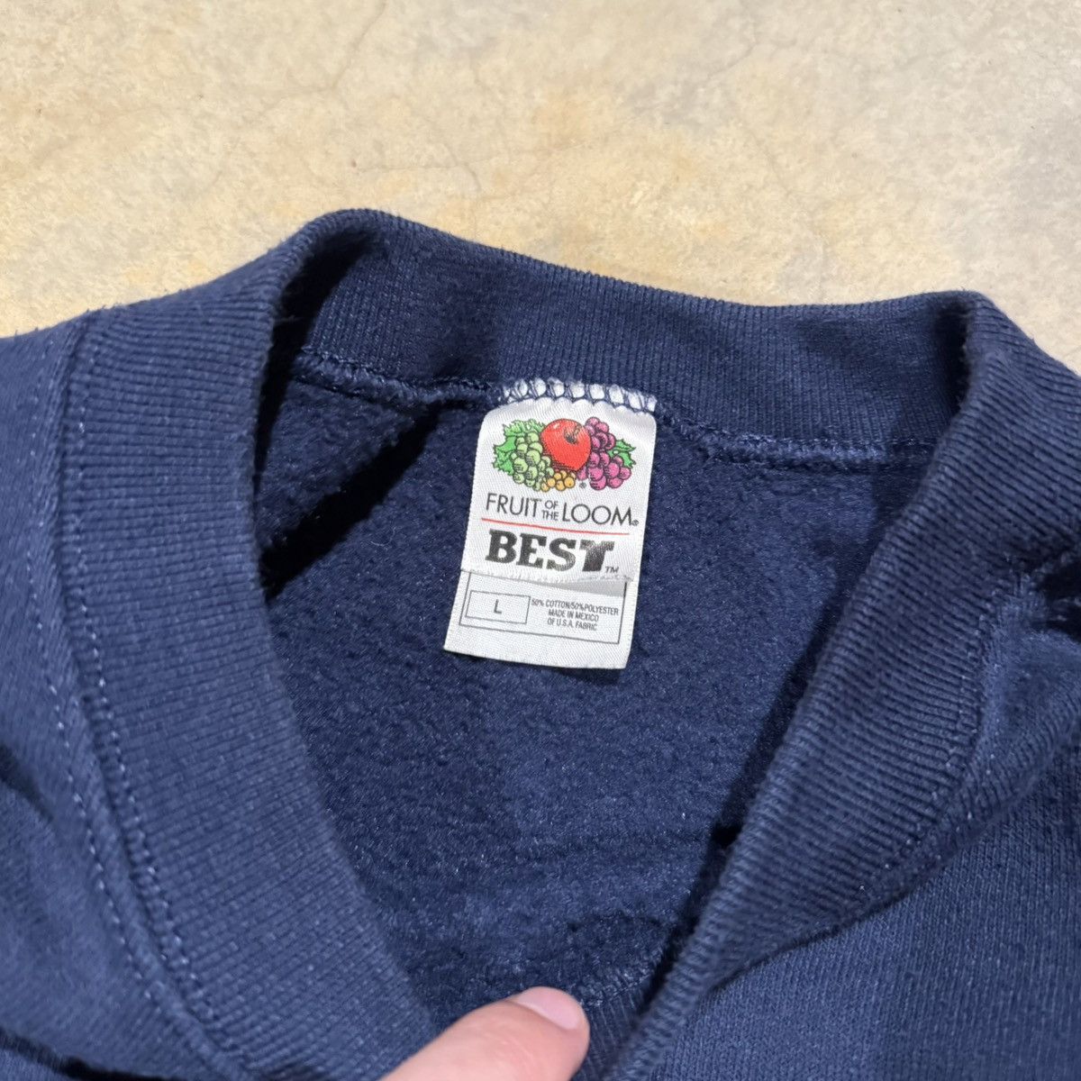 Vintage 2000s NYPD New York Police Badge Faded Crewneck ERD Grunge Size US L / EU 52-54 / 3 - 4 Thumbnail