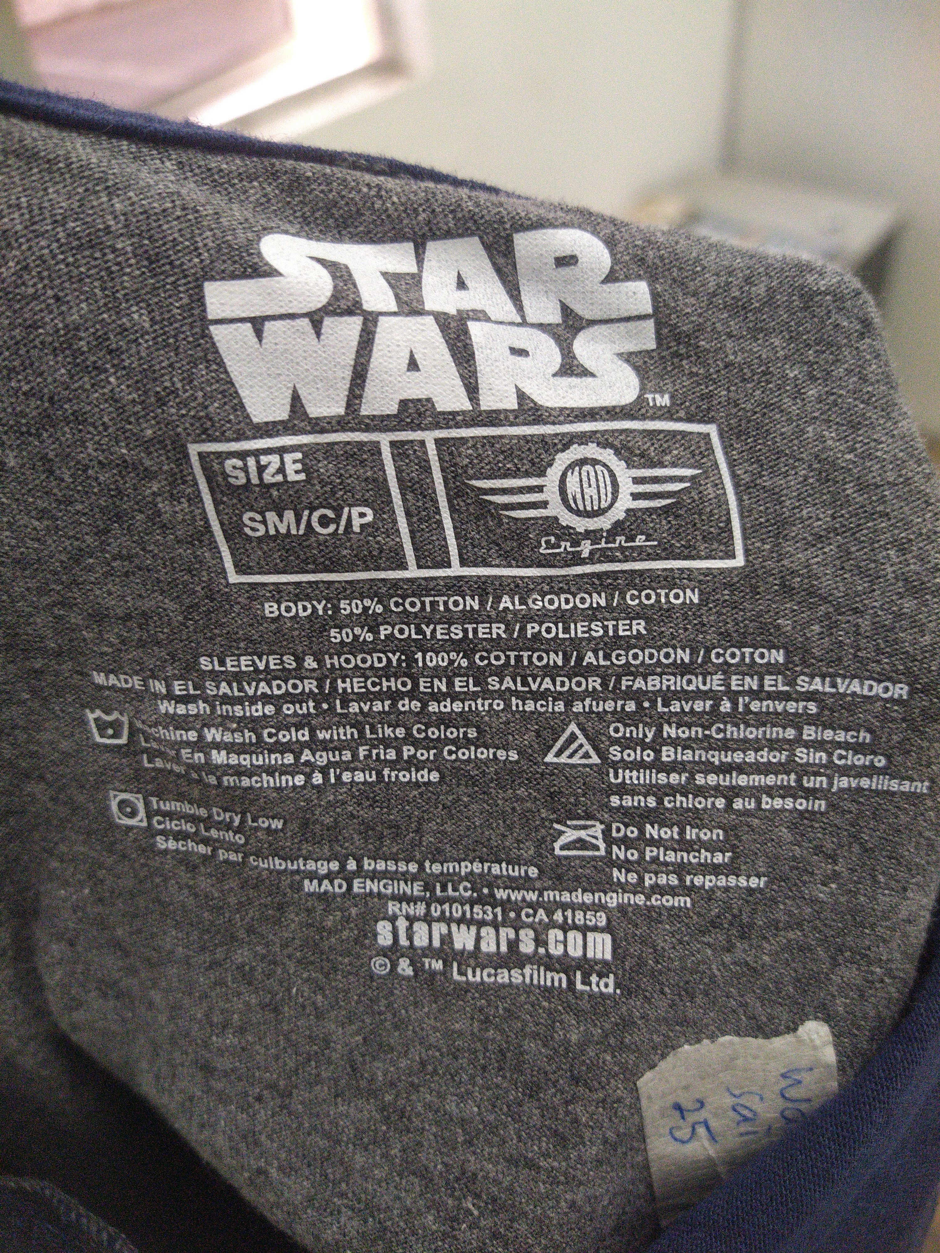 Vintage Star Wars Tshirt Hoodies Rare Design Size US M / EU 48-50 / 2 - 3 Thumbnail