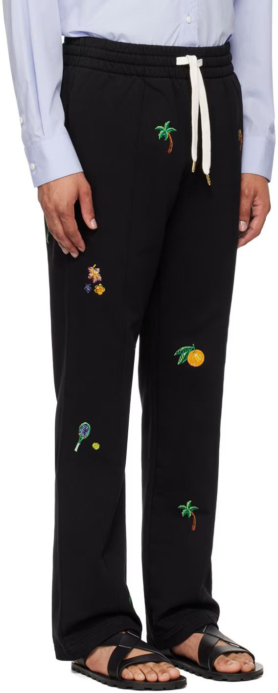 Casablanca o1h1sh11224 Elements En Crayon Jogger in Black Size US 34 / EU 50 - 3 Thumbnail