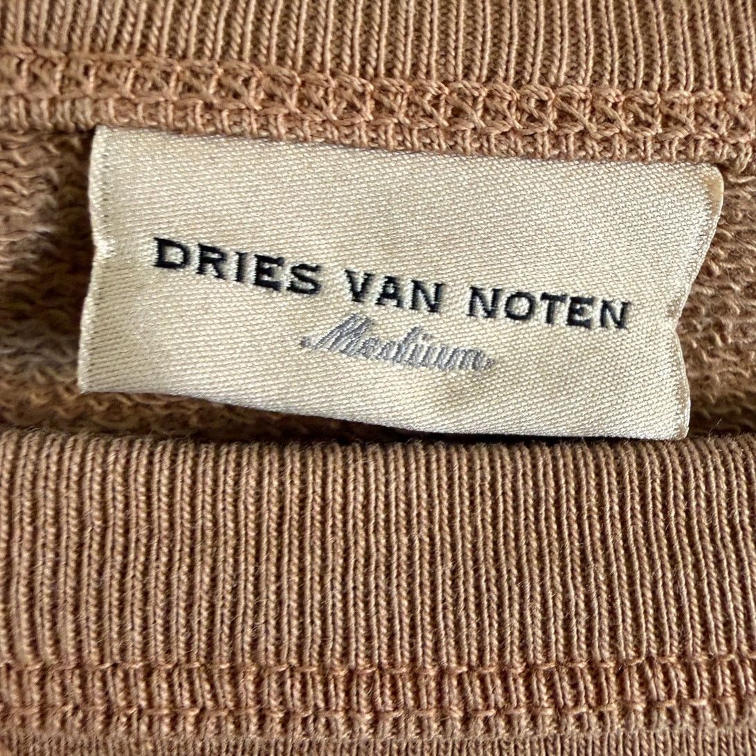 Dries Van Noten Dries Van Noten Cotton Brown Crewneck Size US M / EU 48-50 / 2 - 3 Thumbnail
