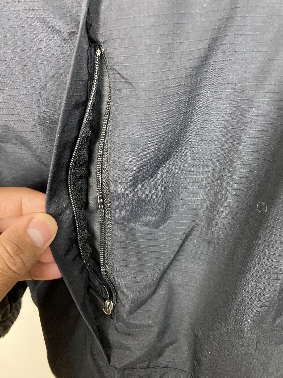 Nike Vintage y2k Nike Wind Breaker Zip Up Light Jacket Navy Size US M / EU 48-50 / 2 - 6 Thumbnail