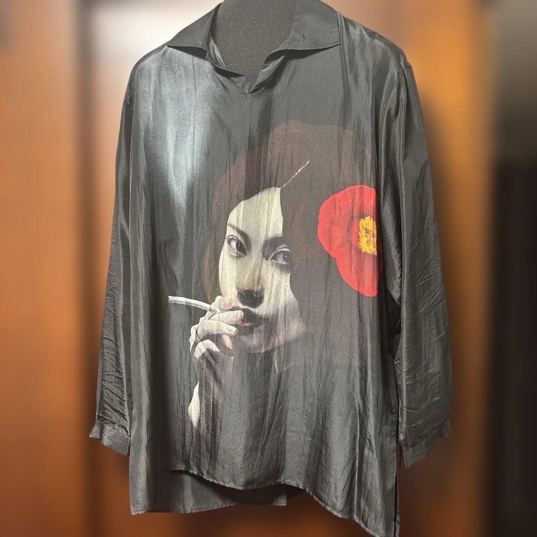 Yohji Yamamoto Pour Homme Uchida Suzume silk shirts | Grailed