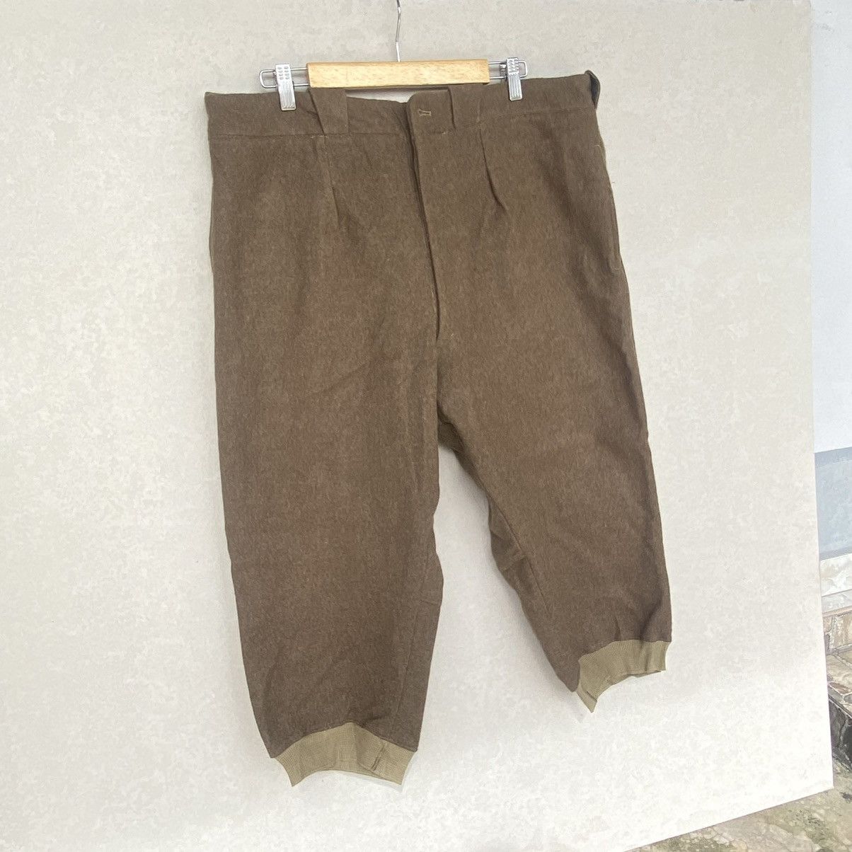 Other Vintage Brown Corduroy Trousers With Elastic W30 L34 Size US 30 / EU 46 - 3 Thumbnail