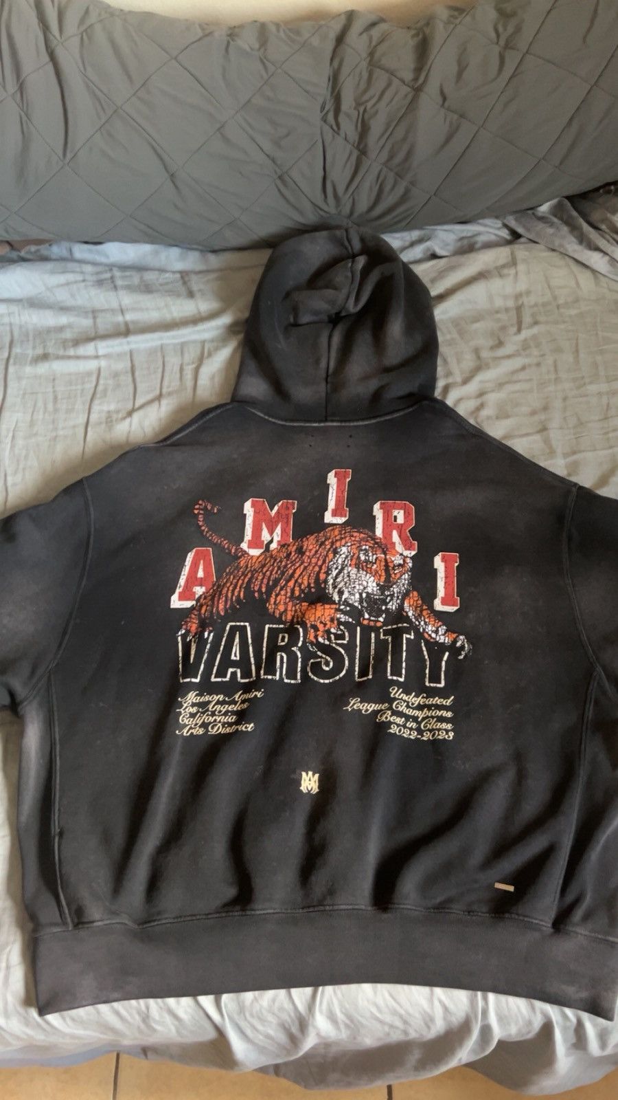 Amiri Amiri Vintage Tiger Varsity Hoodie Size US XL / EU 56 / 4 - 1 Thumbnail