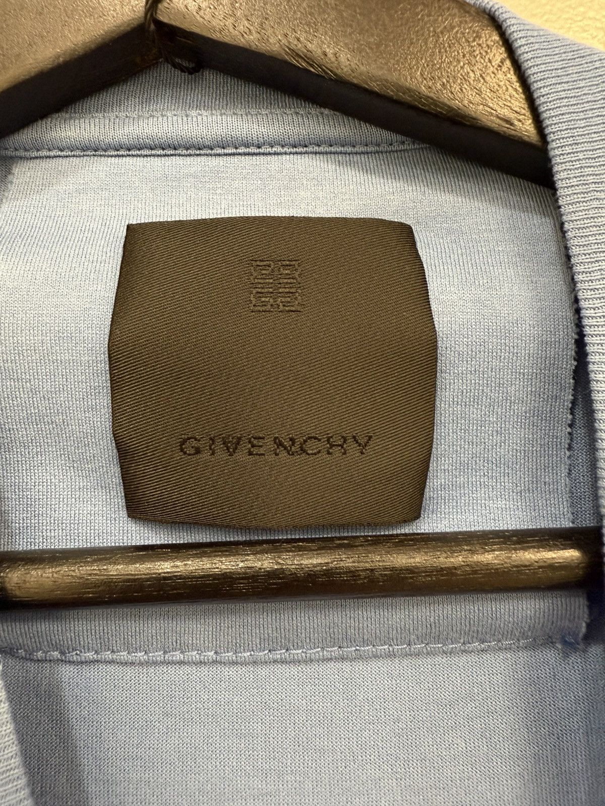 Givenchy Givenchy Blue T-Shirt Size US M / EU 48-50 / 2 - 7 Thumbnail