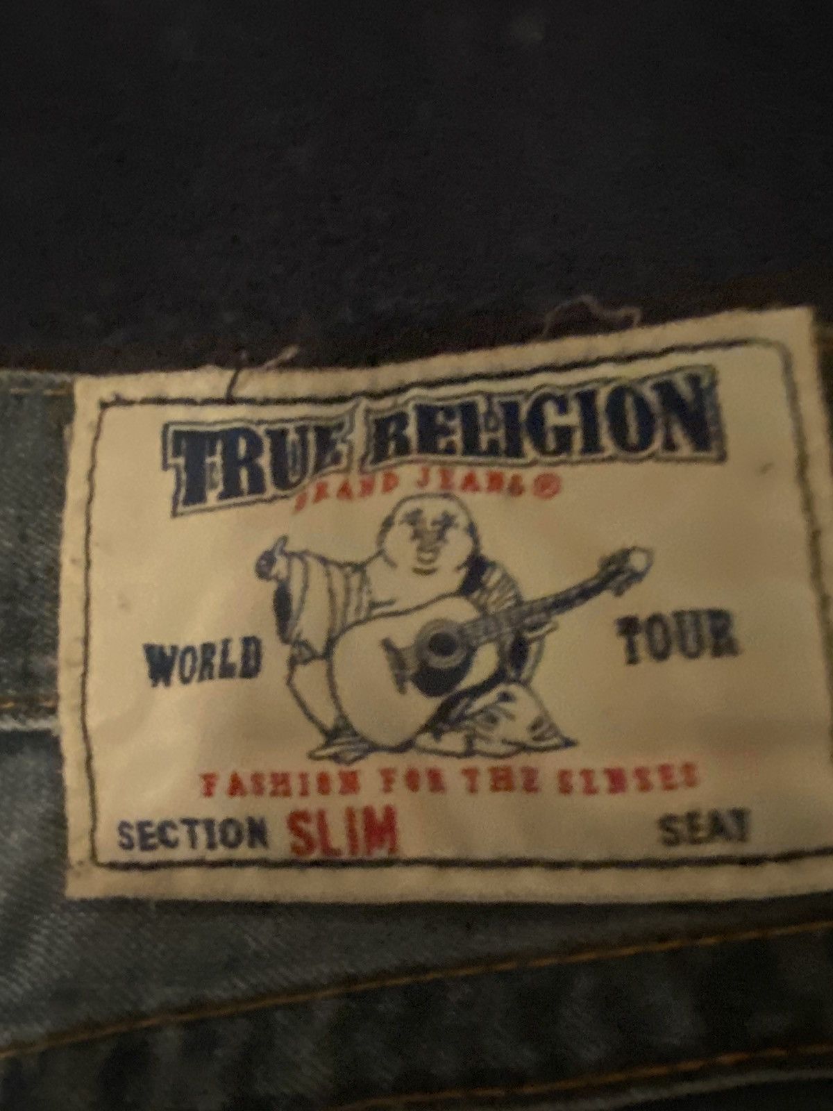 True Religion 🪷Distressed True Religion Jeans🪷 Size US 29 - 3 Thumbnail