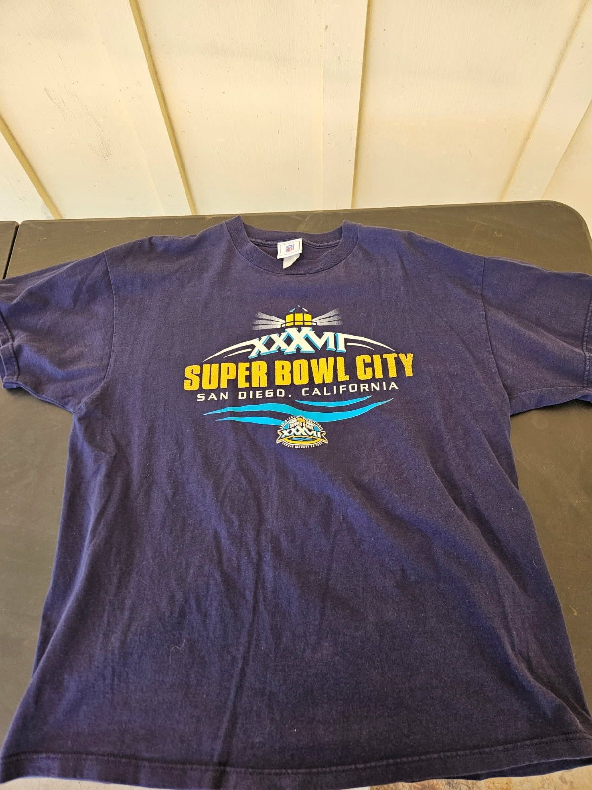 NFL Super Bowl City NFL Y2K Vintage Tee Super Bowl 36 Tee Size US XL / EU 56 / 4 - 1 Thumbnail