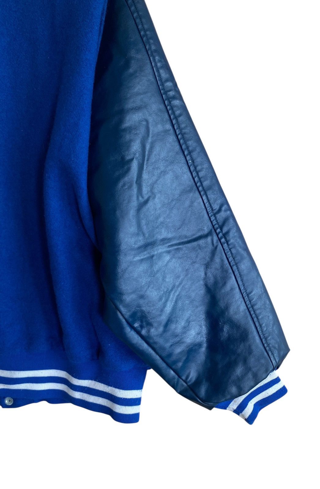 Vintage Vintage Brand Awards Leather Varsity Jacket 1970s Size US XXL / EU 58 / 5 - 7 Thumbnail