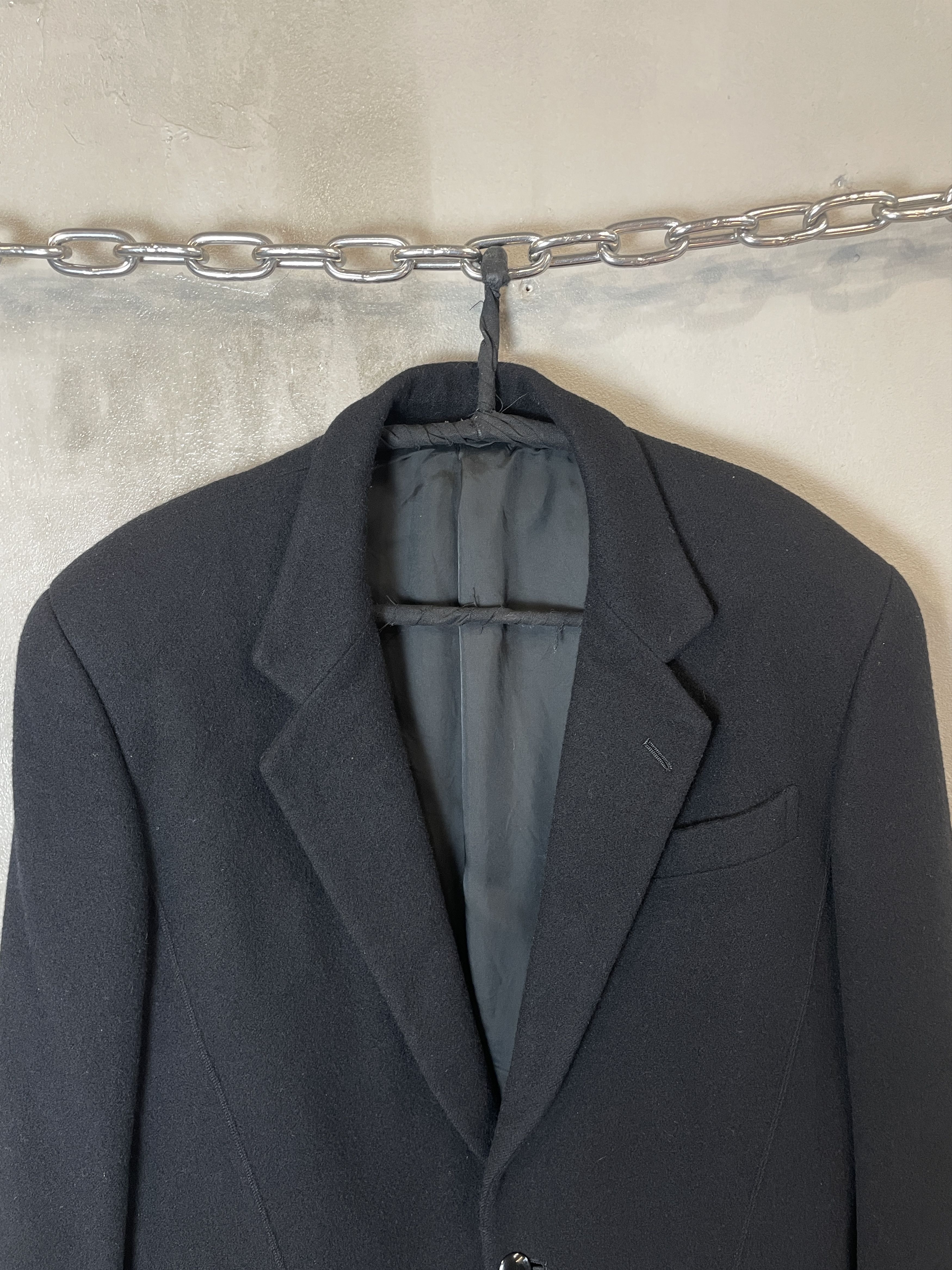 Thierry Mugler 80s Thierry Mugler 2 Button Wool Jacket Size 46R - 4 Thumbnail