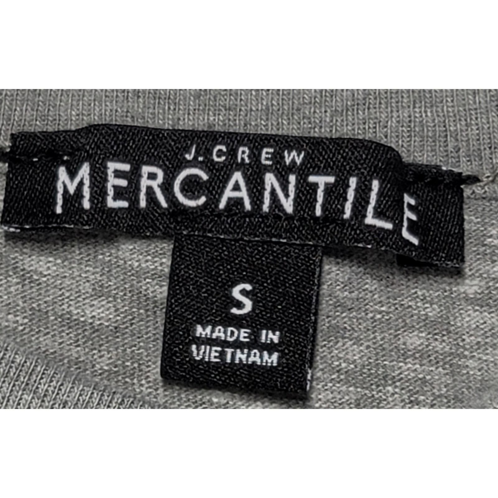 Other J. Crew Mercantile Gray Heathered Henley Top Small Soft Size S / US 4 / IT 40 - 3 Thumbnail