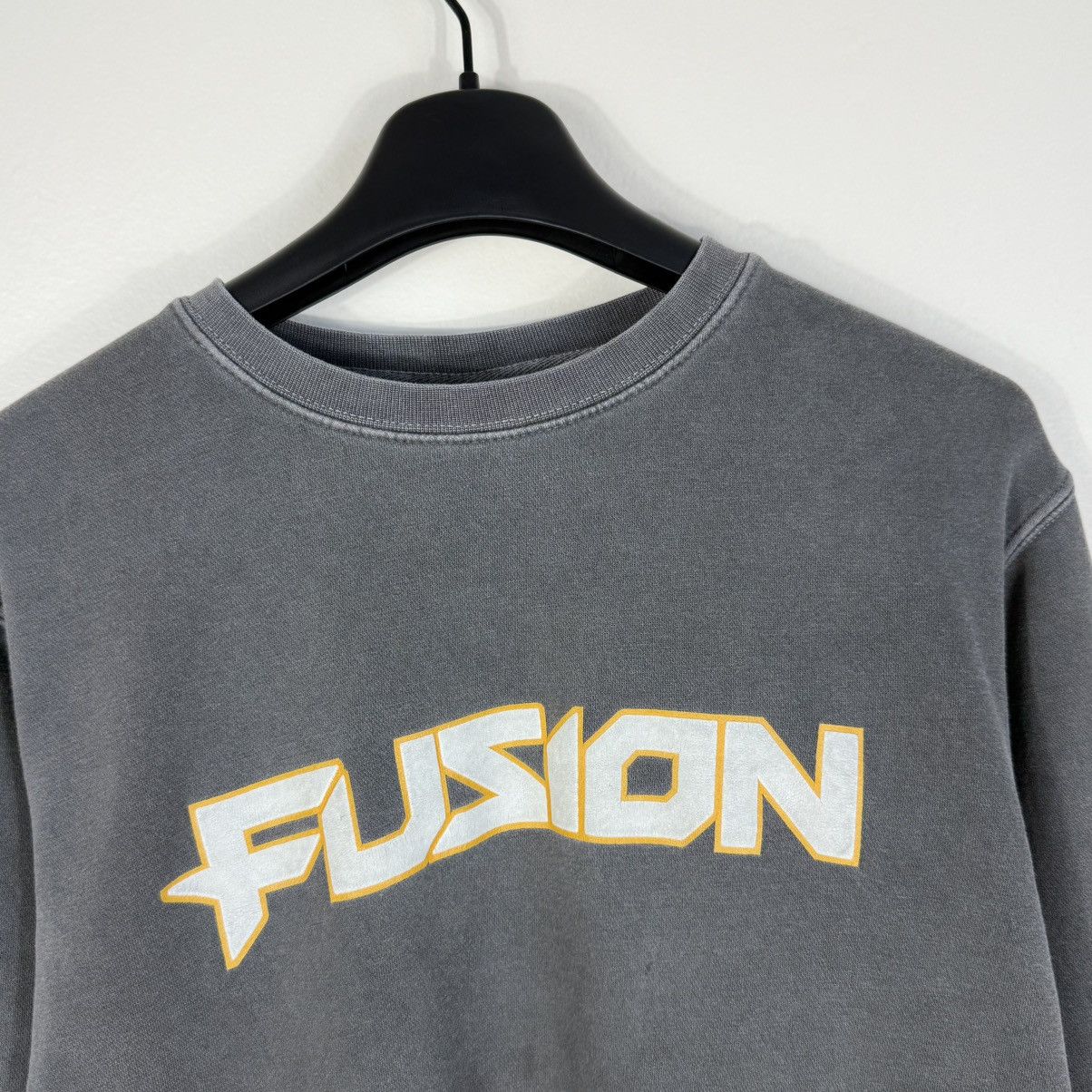 Vintage Ult Unisex Fusion Graphic Crewneck Sweatshirt Charcoal Gray Size US S / EU 44-46 / 1 - 2 Thumbnail