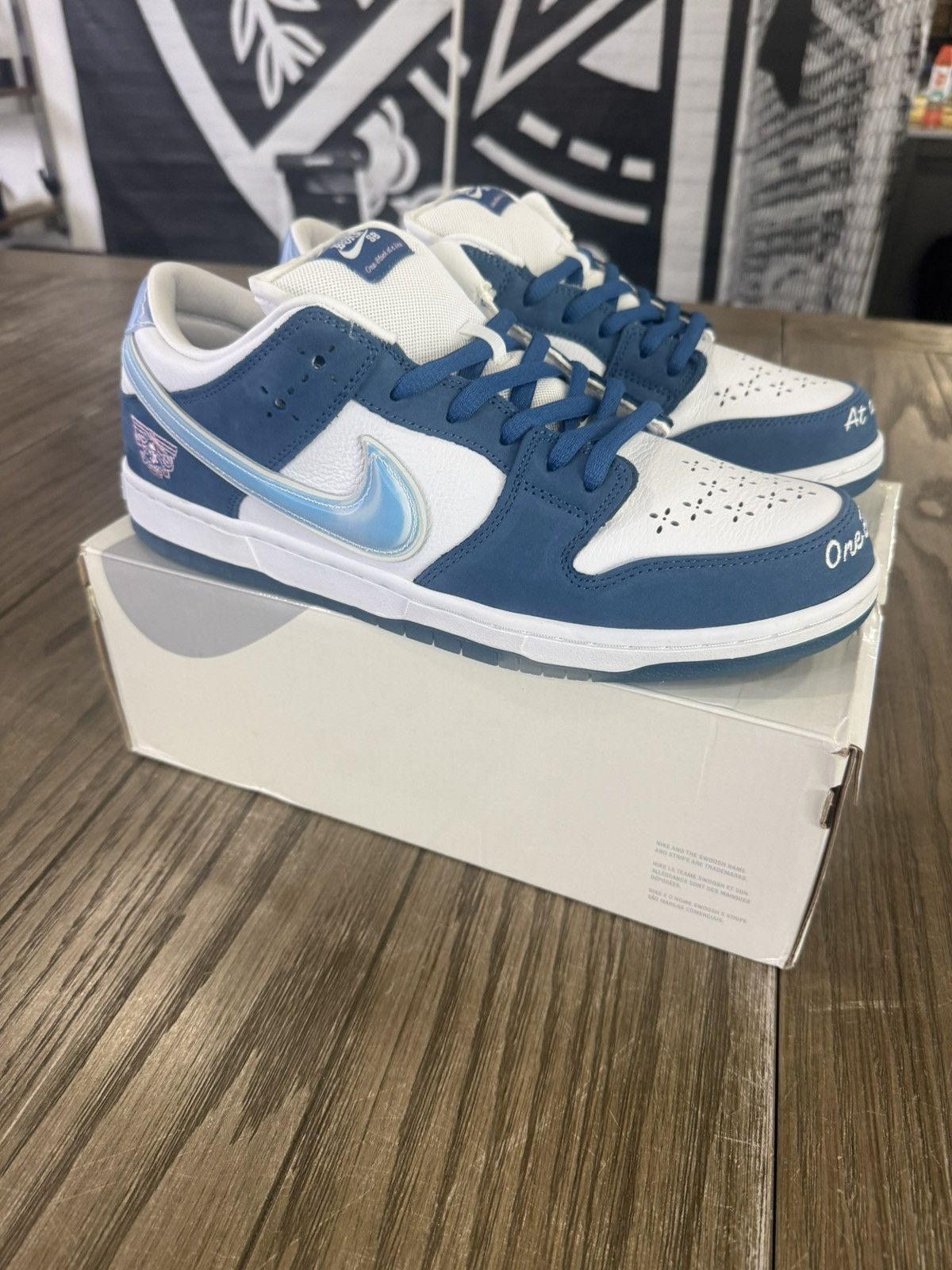 Nike ⚡️ Born x Raised SB Dunk Low FN7819-400 Size 13 NEW! ⚡️ Size US 13 / EU 46 - 1 Thumbnail