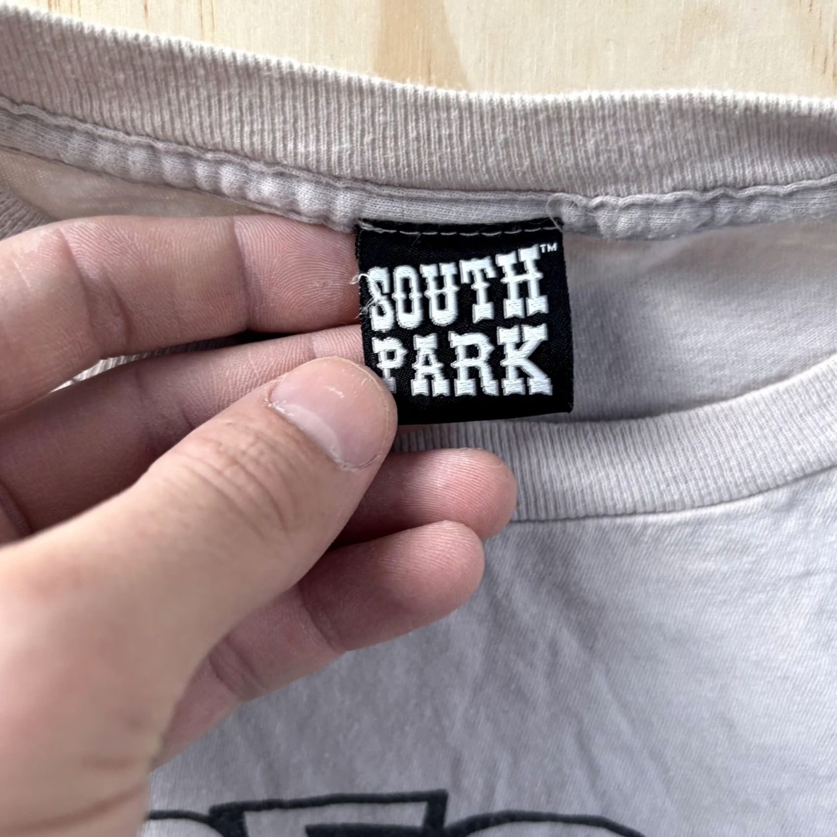 Vintage South Park Shirt Mens Large Gray Eric Cartman Respect My Authority Graphic Tee Size US L / EU 52-54 / 3 - 2 Thumbnail