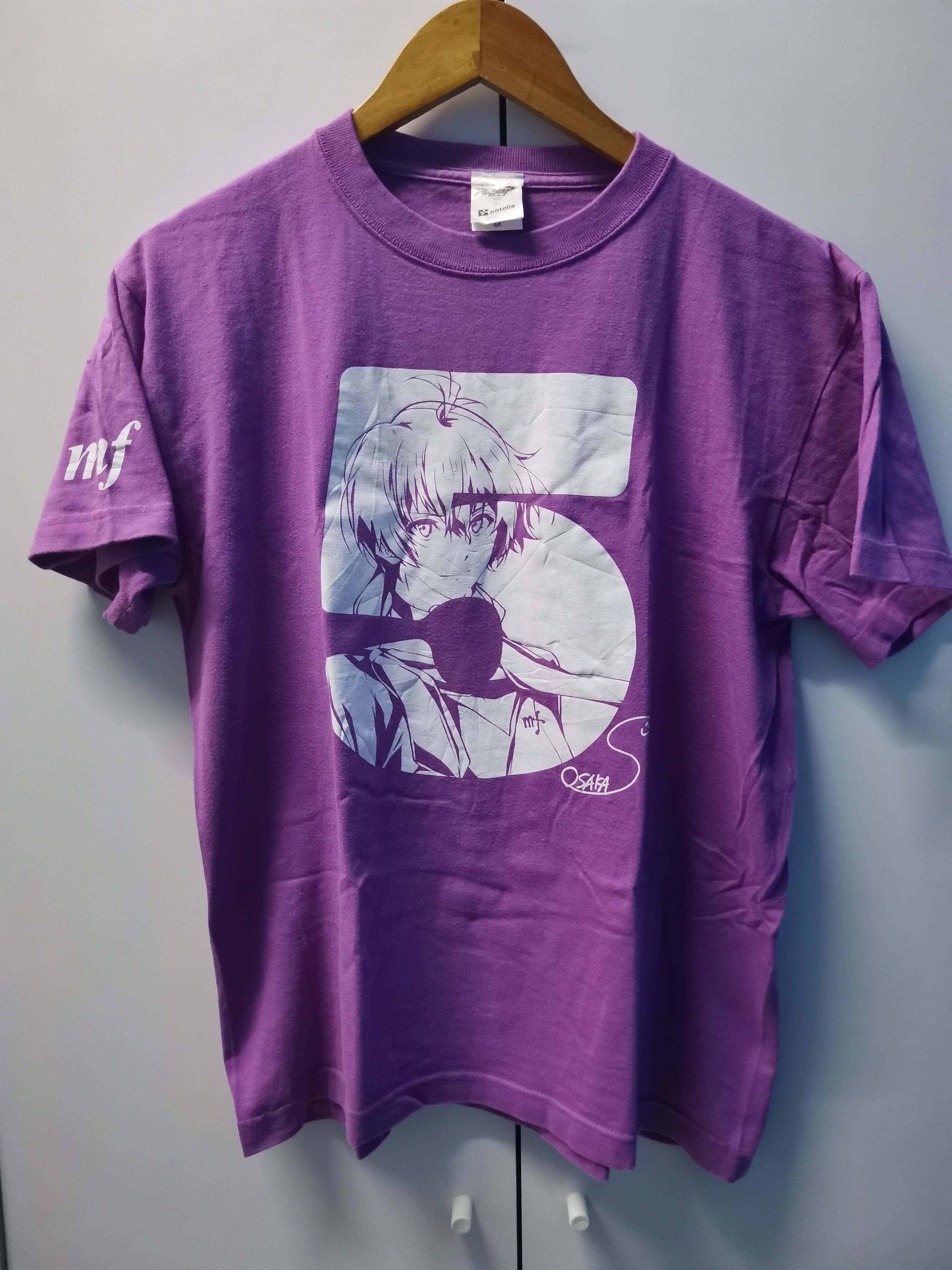 Anime Idolish7 x Natalie Japan Anime Game Tee Sega Akira Eva Size US M / EU 48-50 / 2 - 2 Thumbnail
