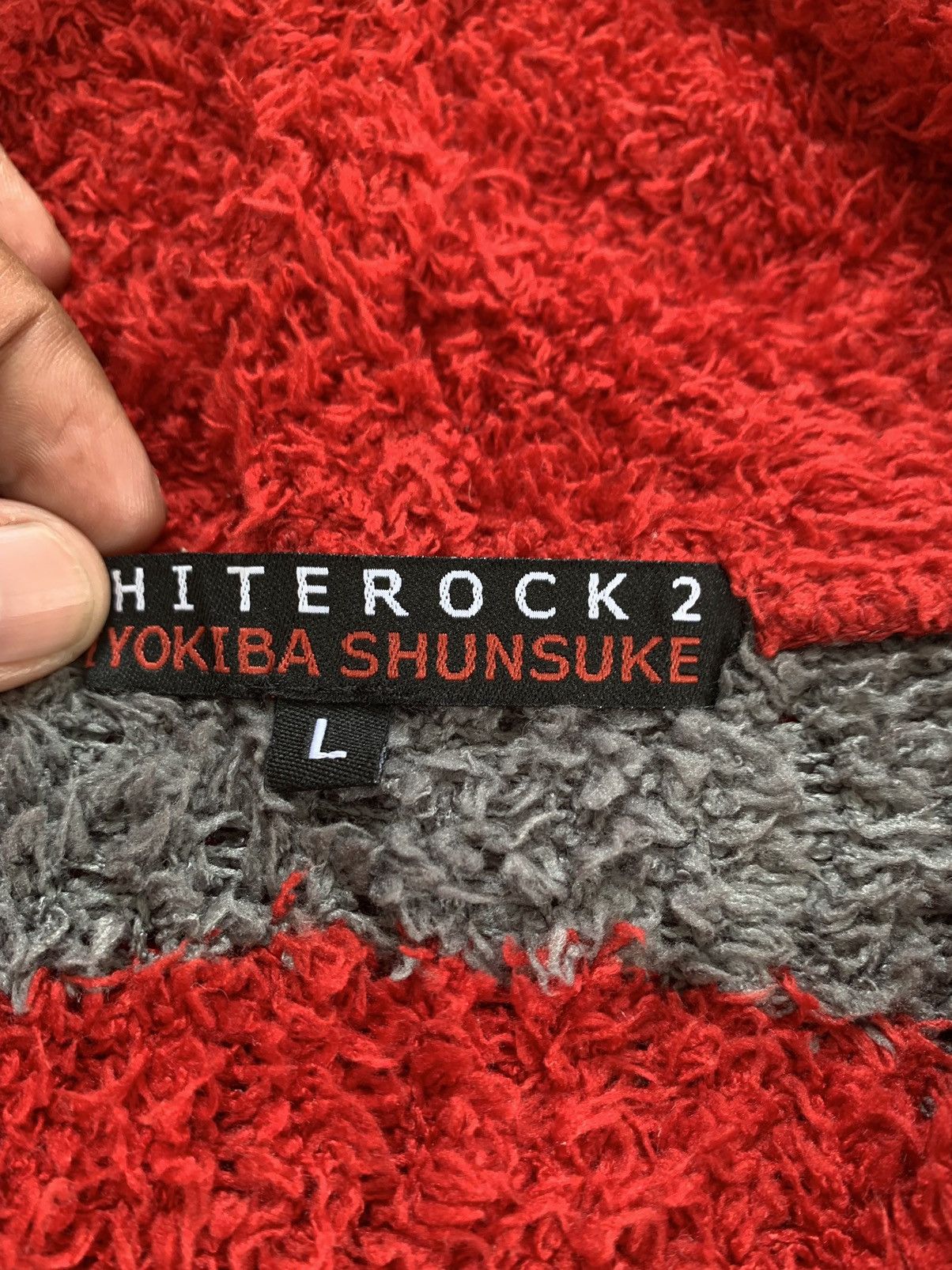 Japanese Brand Skull Whiterock2 Kiyokiba Shunsuke Fleece Furry Jacket Size US L / EU 52-54 / 3 - 15 Thumbnail