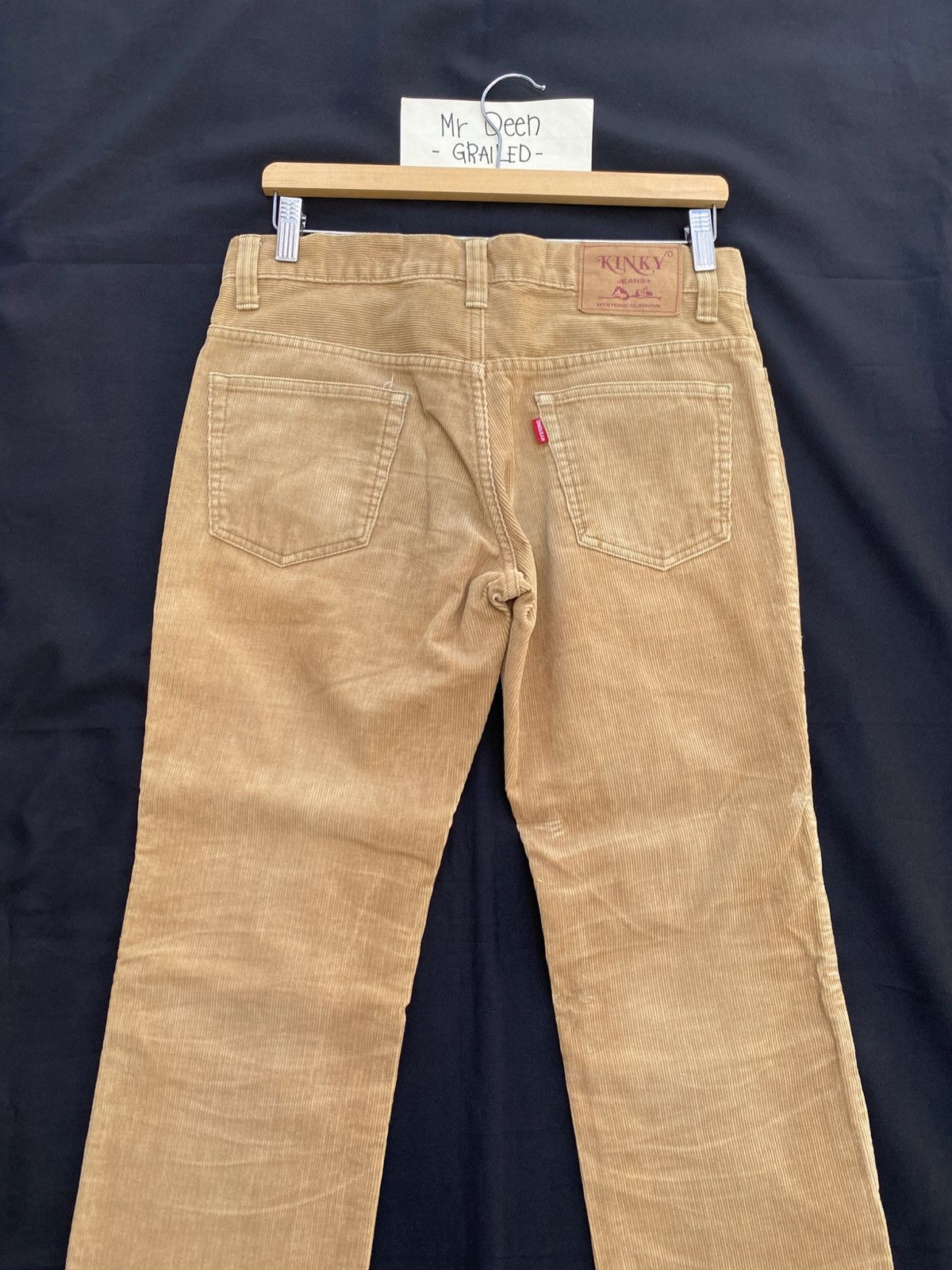 Hysteric Glamour Rare Vintage Hysteric Glamour distressed corduroy pant Size US 31 - 22 Thumbnail