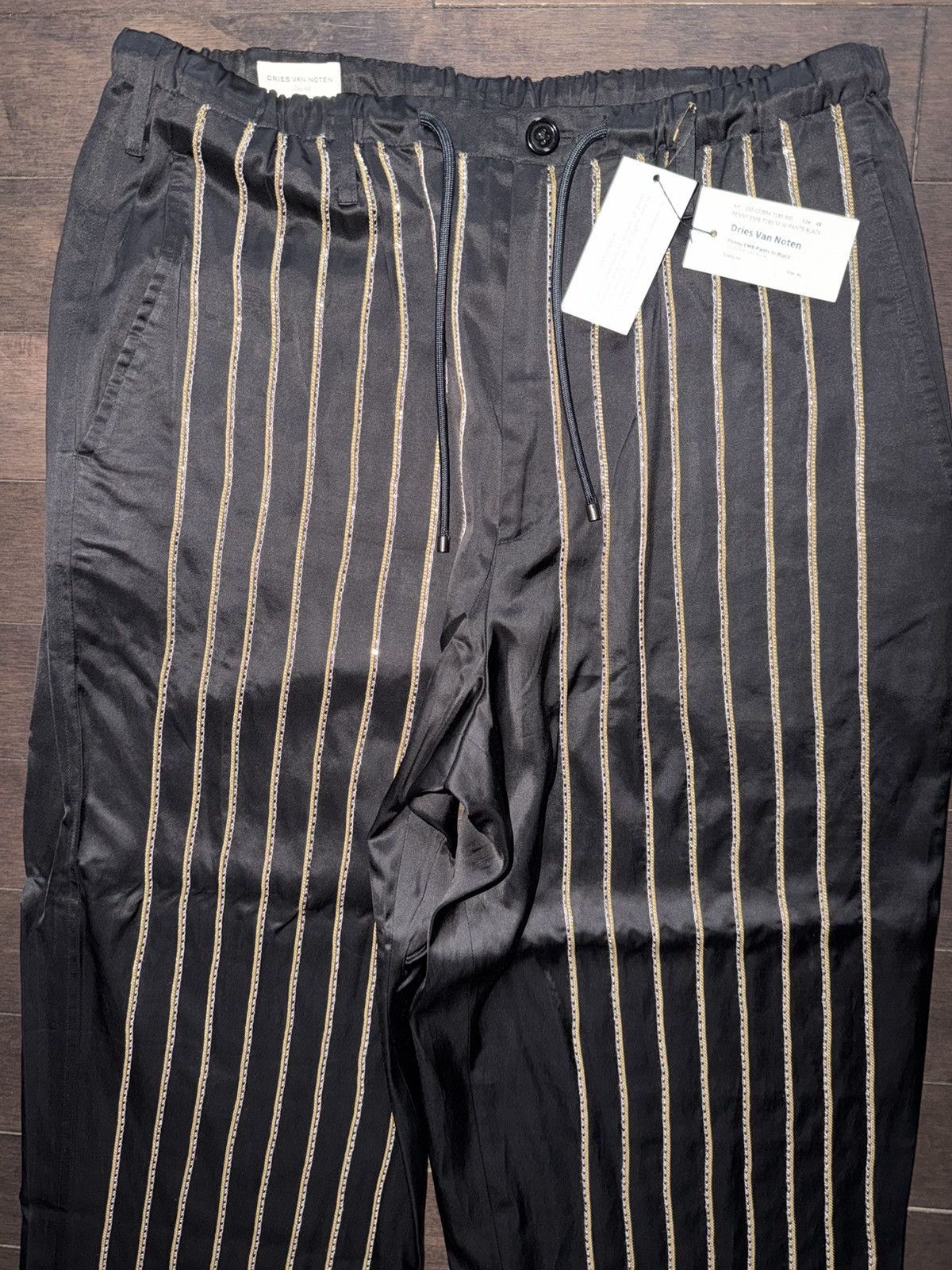 Dries Van Noten Dries Van Noten Striped Tailored Trousers Size US 32 / EU 48 - 4 Thumbnail