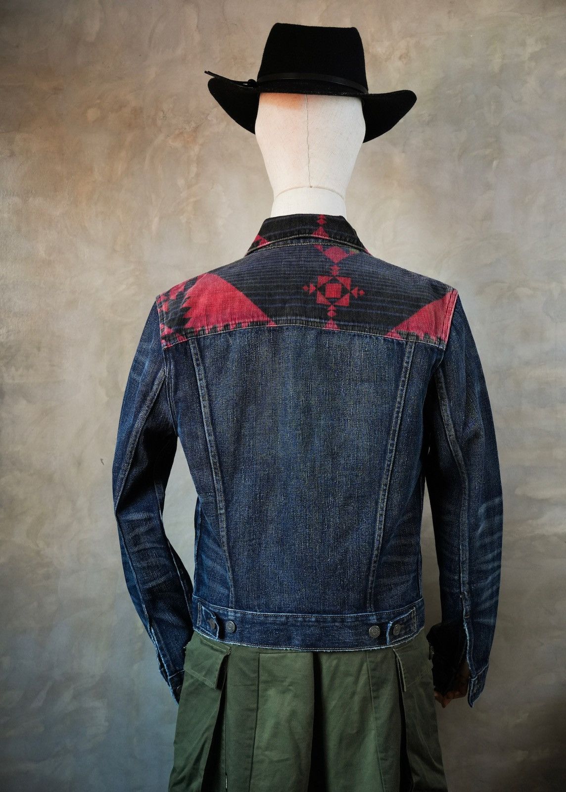 Denim & Supply Ralph Lauren Vintage Ralph Lauren Denim & Supply South Aztec Denim Jacket Size US S / EU 44-46 / 1 - 2 Thumbnail