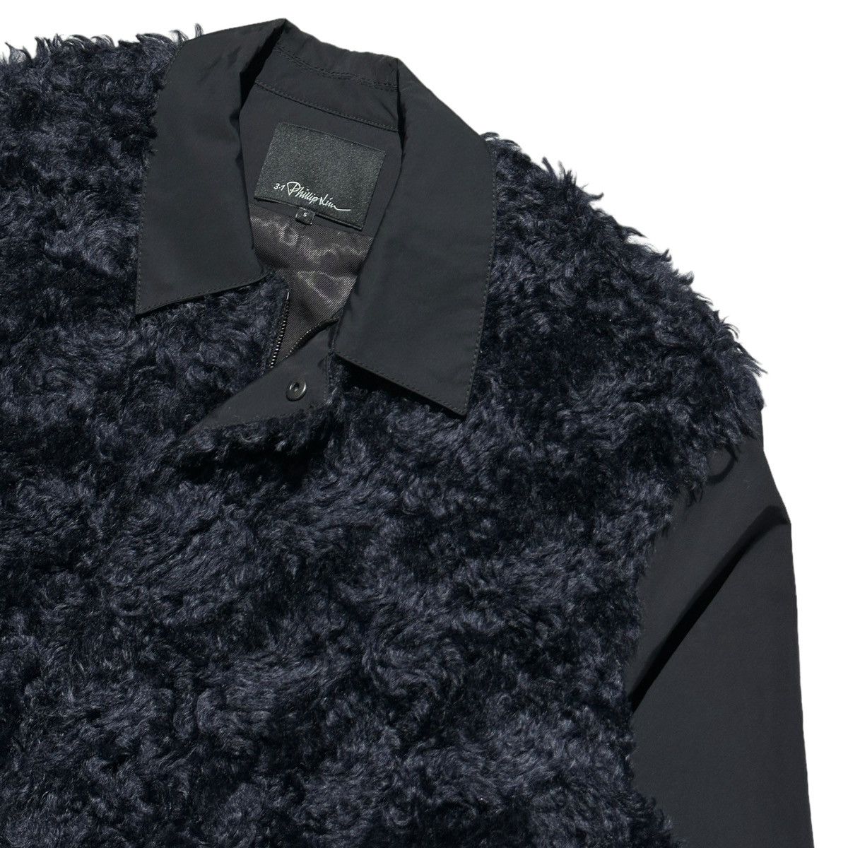 3.1 Phillip Lim $1,500 Fur paneled nylon jacket Size US S / EU 44-46 / 1 - 2 Thumbnail