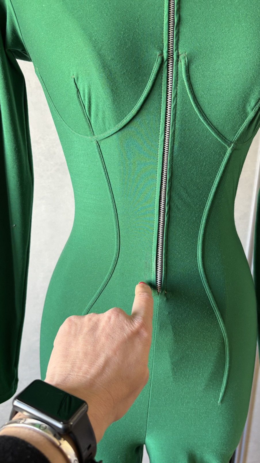 Jean Paul Gaultier Gaultier green jumpsuit vintage Size 27" / US 4 / IT 40 - 5 Thumbnail