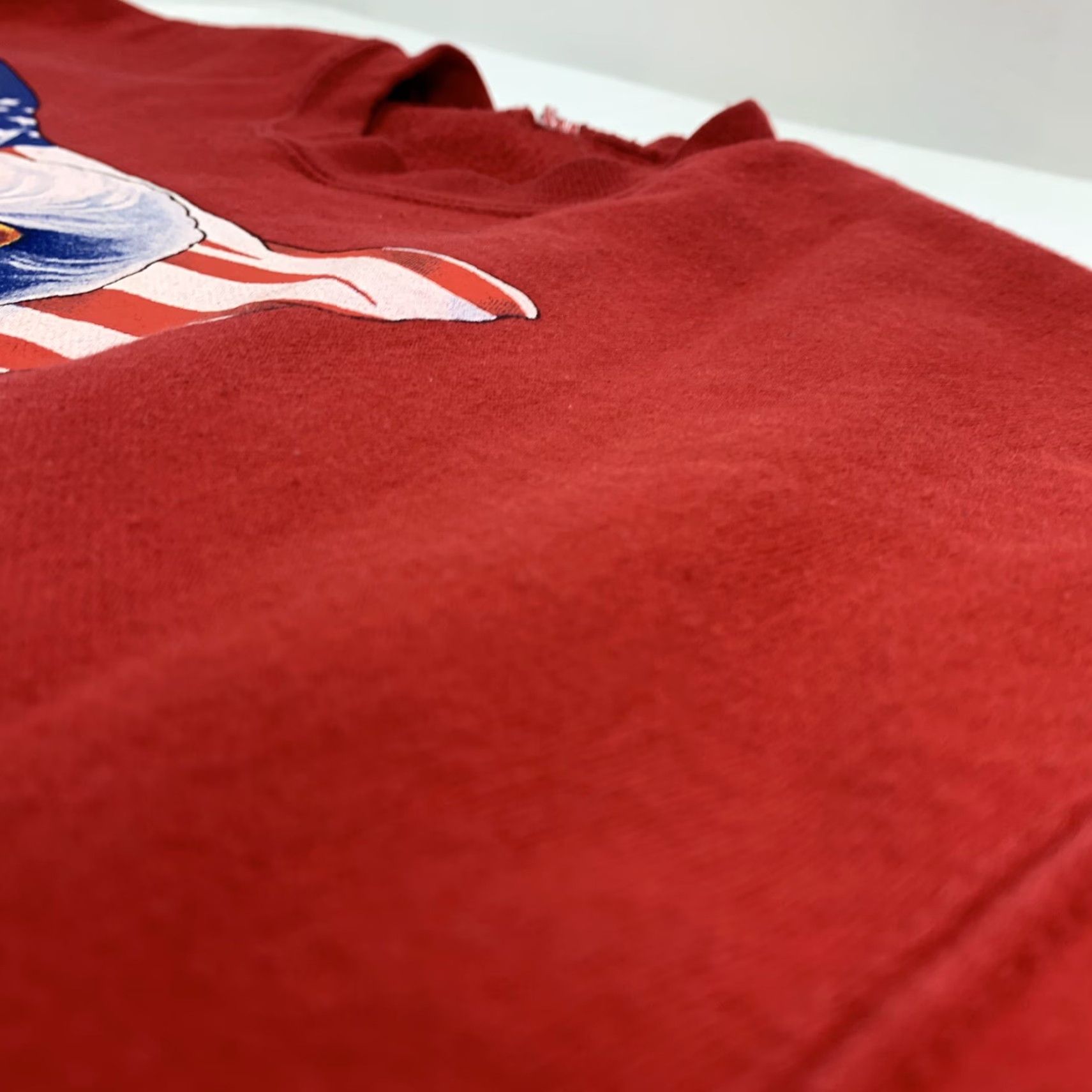Vintage VINTAGE Freedom and Glory Eagle Sweatshirt Men Red USA Crewneck L Pullover Size US L / EU 52-54 / 3 - 4 Thumbnail
