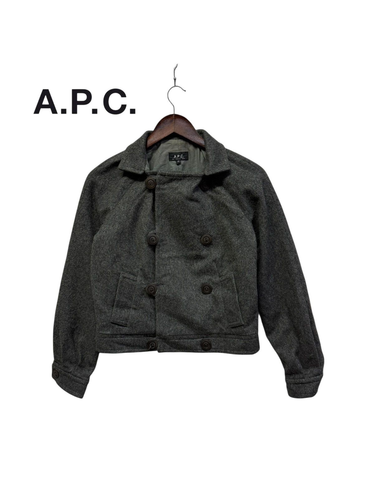 A.P.C. 🔥vintage a.p.c. double breasted cropped Size S / US 4 / IT 40 - 1 Thumbnail