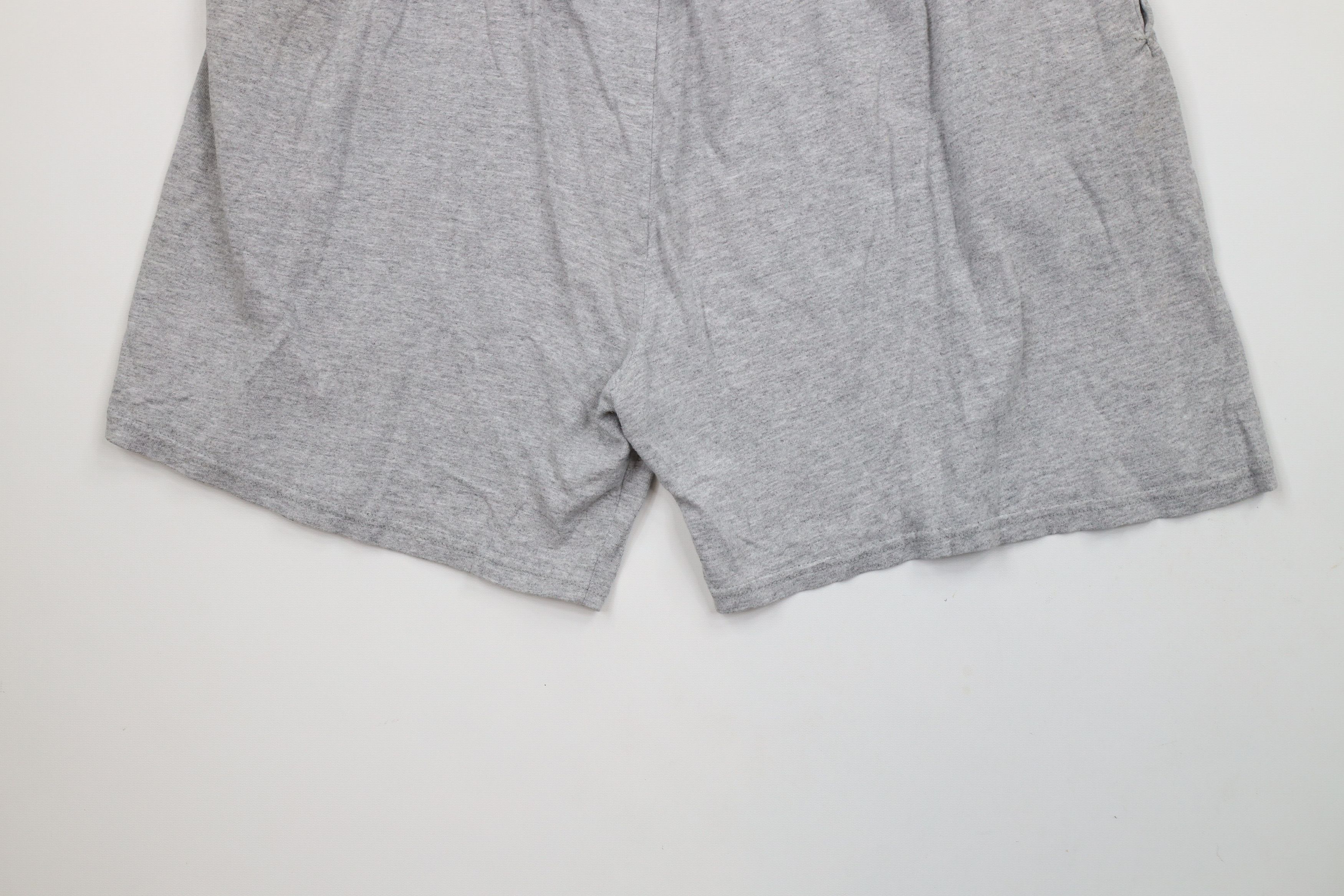 Vintage Vintage 90s USA Olympics Out Above Knee Shorts Heather Gray Size US 36 / EU 52 - 14 Thumbnail