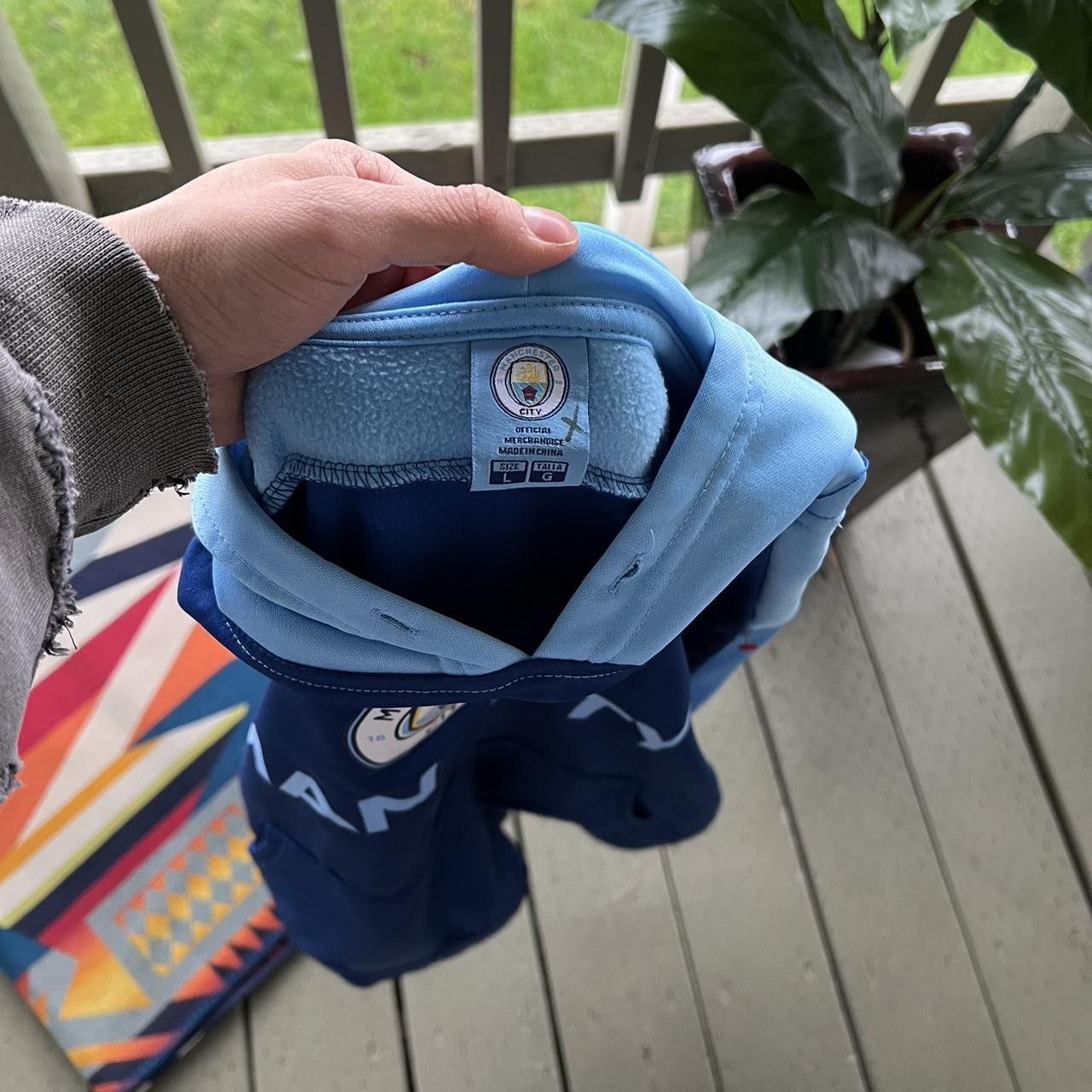Other Manchester City Men's Blue Pullover Hoodie Sweatshirt Size US L / EU 52-54 / 3 - 5 Thumbnail