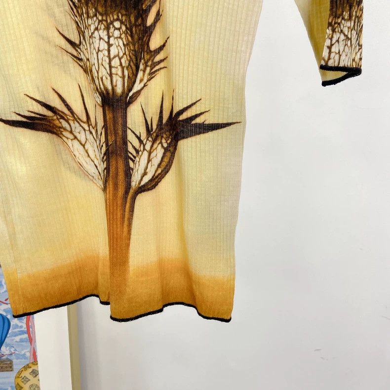 Loewe LOEWE Yellow floral half sleeve Size M / US 6-8 / IT 42-44 - 6 Thumbnail