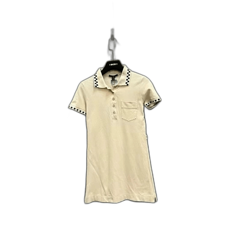 Louis Vuitton Louis Vuitton Beige Short Sleeve Dress Size US 36 / EU 52 - 1 Thumbnail