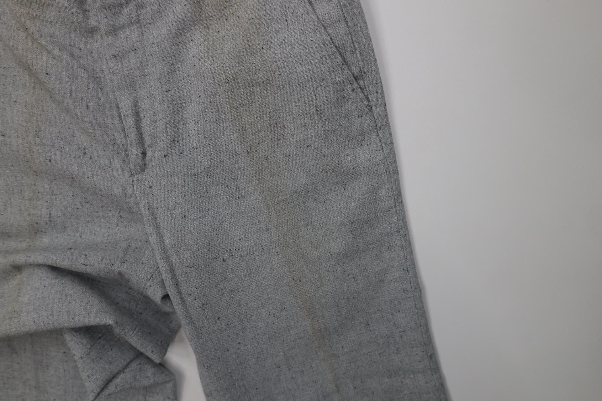 Vintage Vintage 70s Streetwear Wool Blend Knit Wide Leg Chino Pants Size US 29 - 6 Thumbnail