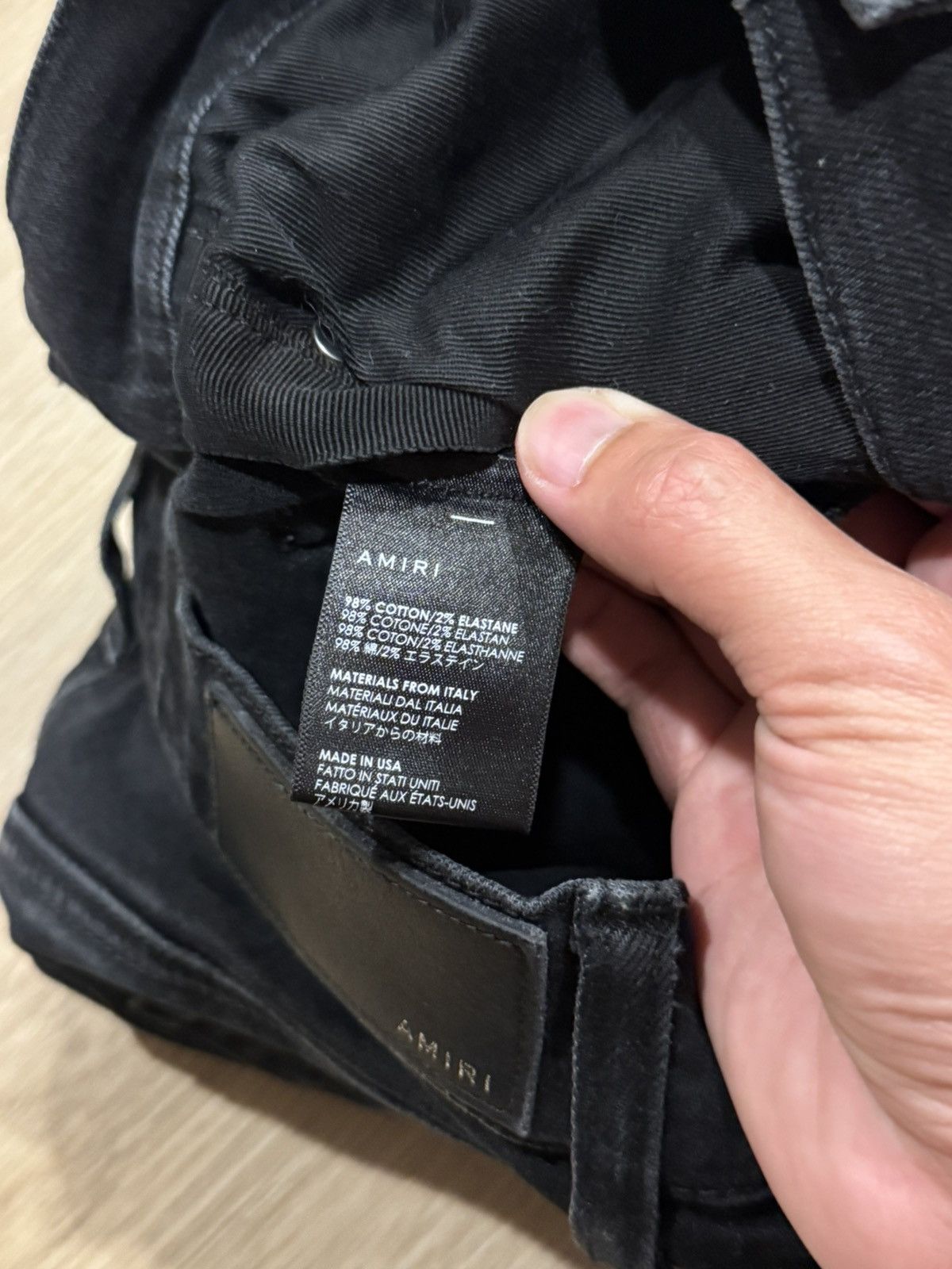 Amiri Amiri Thrasher Denim Size US 29 - 5 Thumbnail