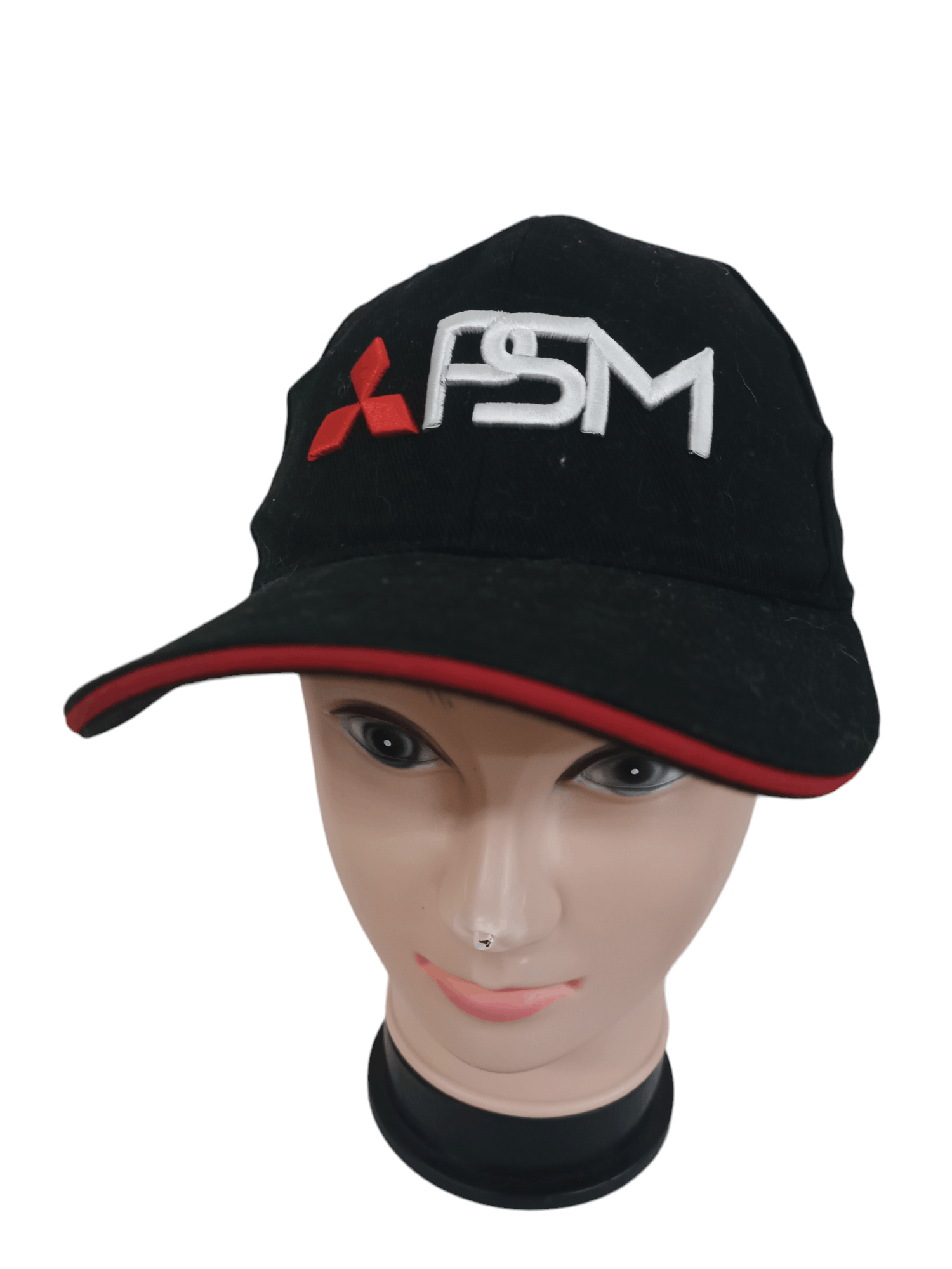 image of 90's Vintage Portside Mitsubishi Psm Motors Racing Cap in Black, Men's